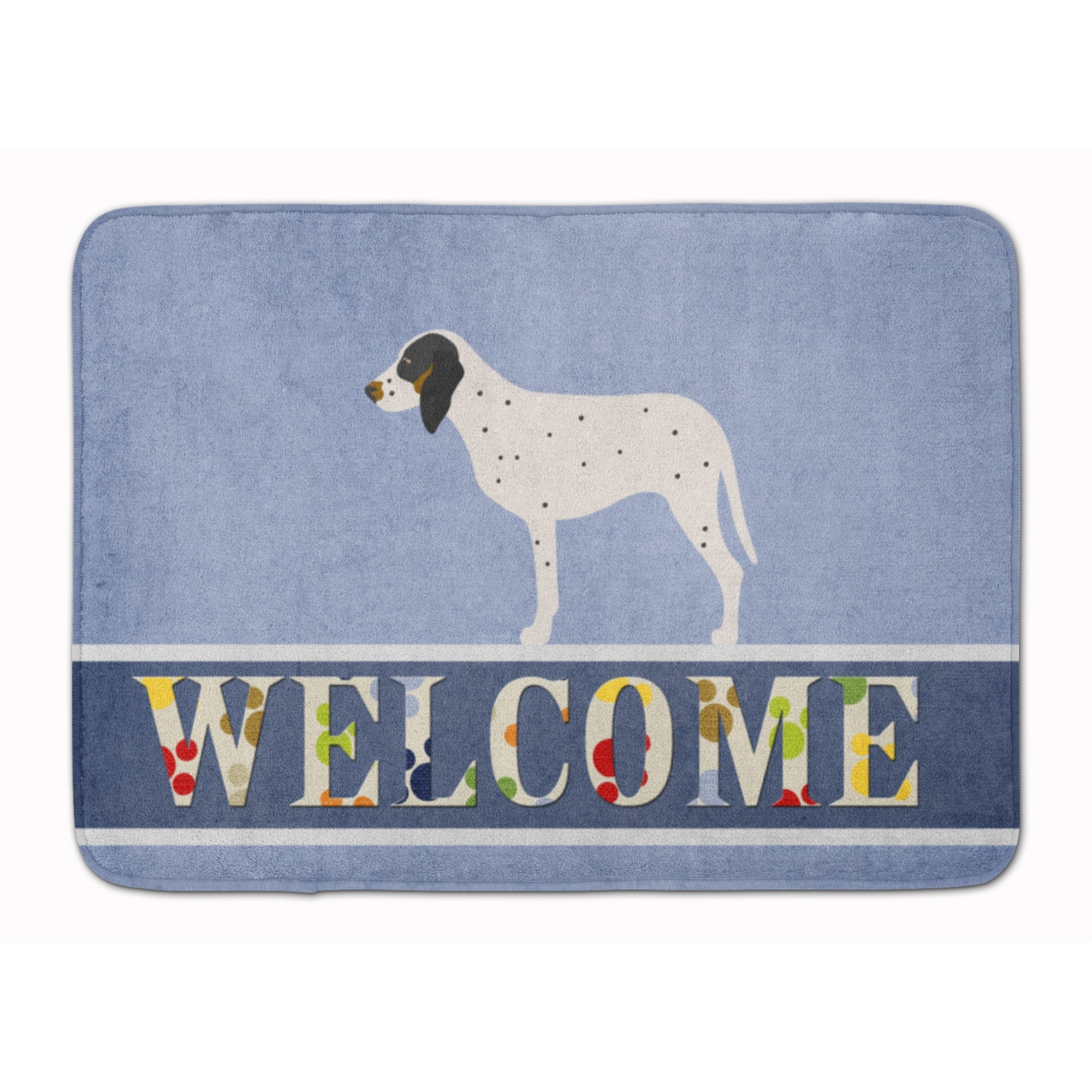 &quotCaroline's Treasures Gascon Saintongeois Welcome Floor Mat, 19"" x 27"", Multicolor"