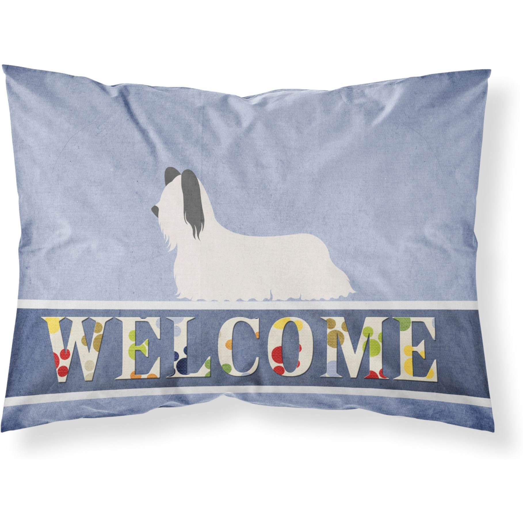 &quotCaroline's Treasures Welcome Skye Terrier Pillowcase, Standard"