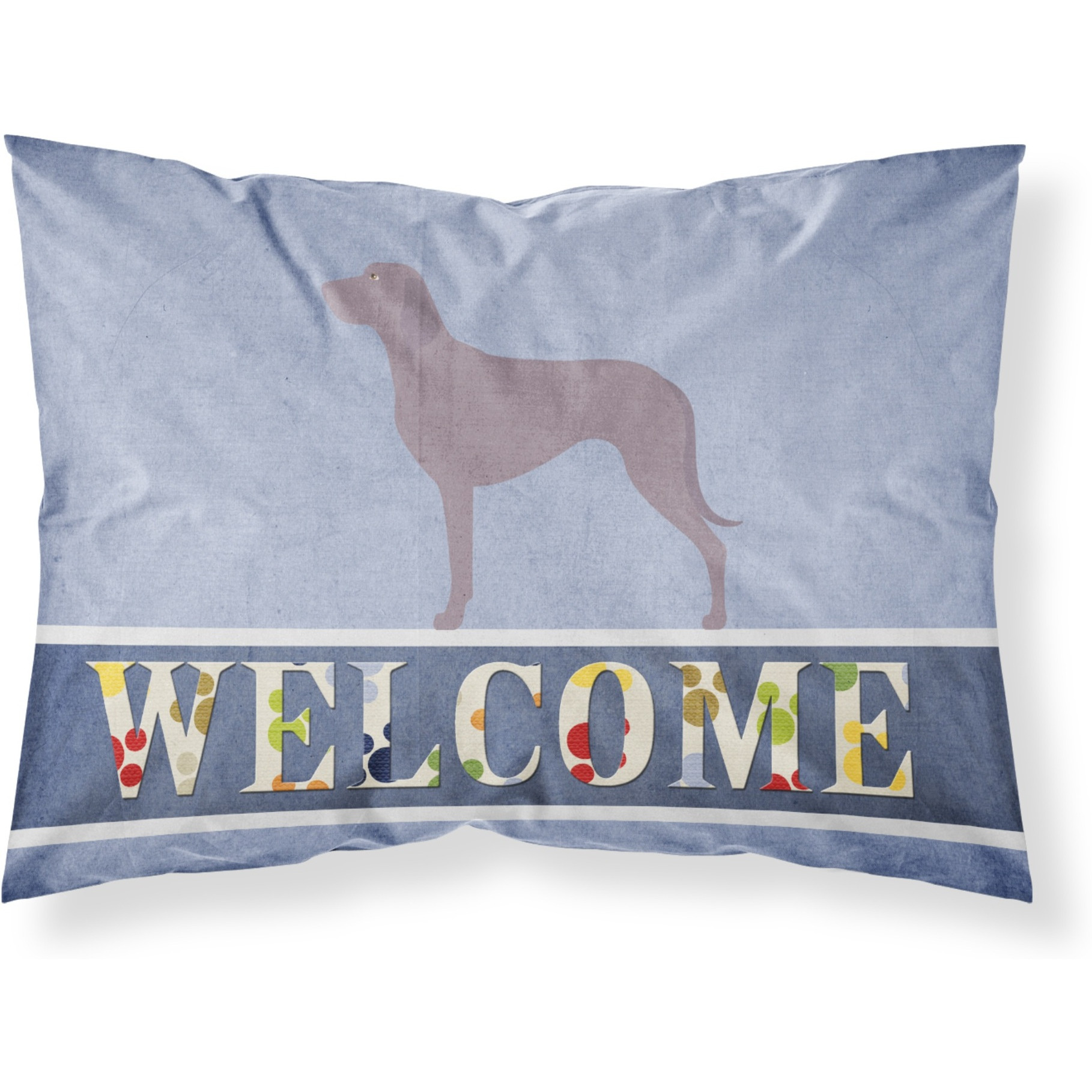 &quotCaroline's Treasures Weimaraner Welcome Pillowcase, Standard,"