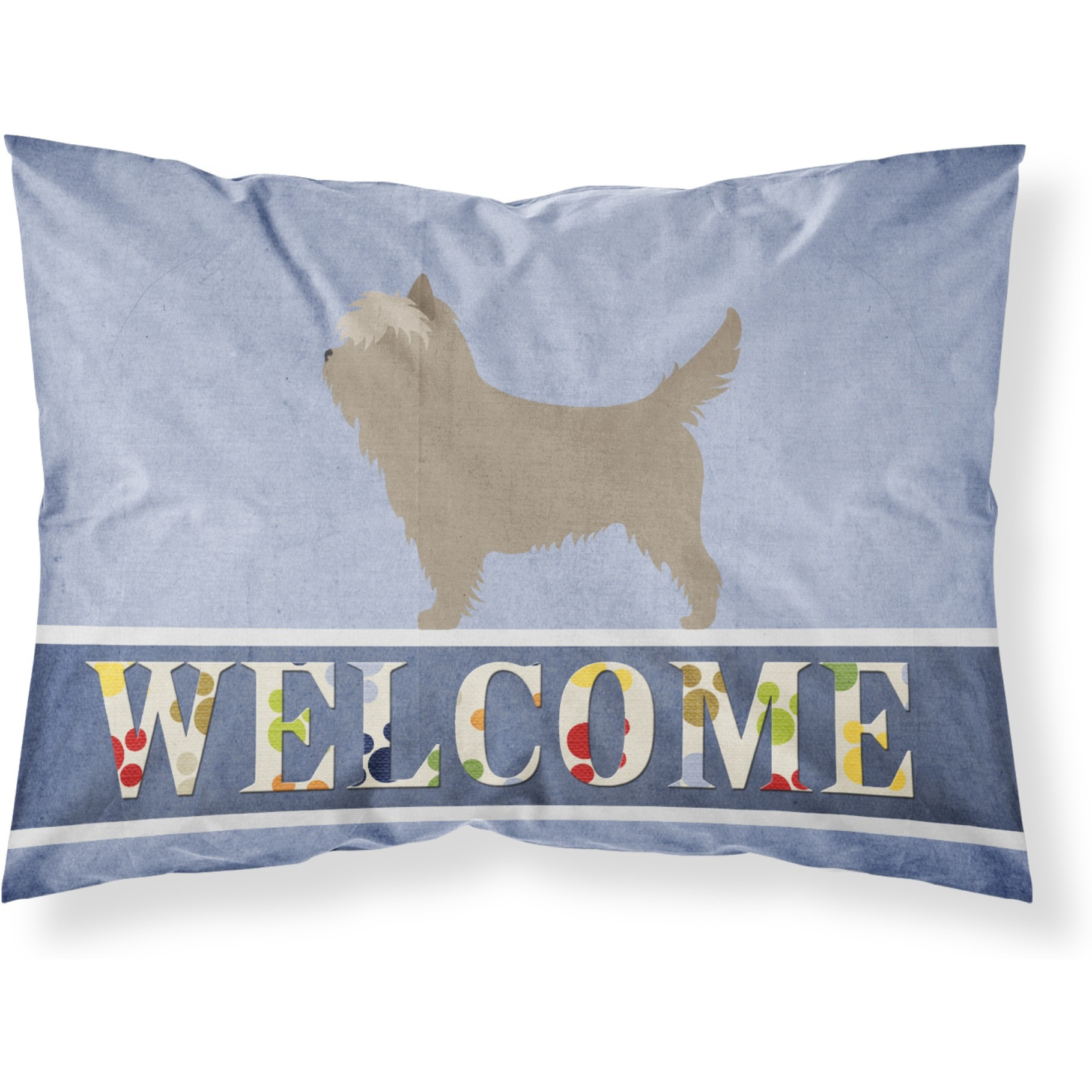 &quotCaroline's Treasures Welcome Cairn Terrier Pillowcase, Standard"
