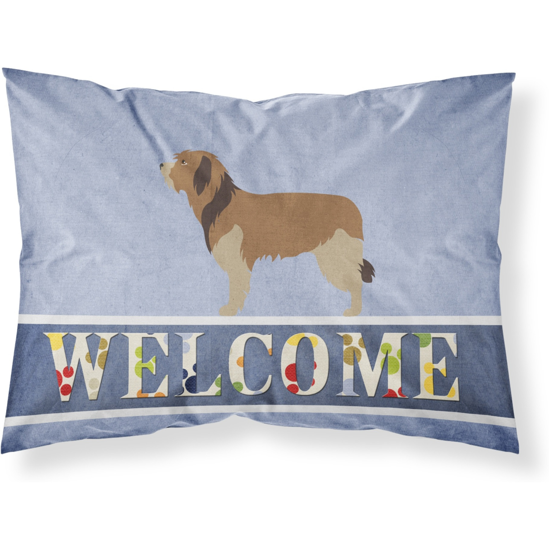 &quotCaroline's Treasures Catalan Sheepdog Welcome Pillowcase, Standard,"