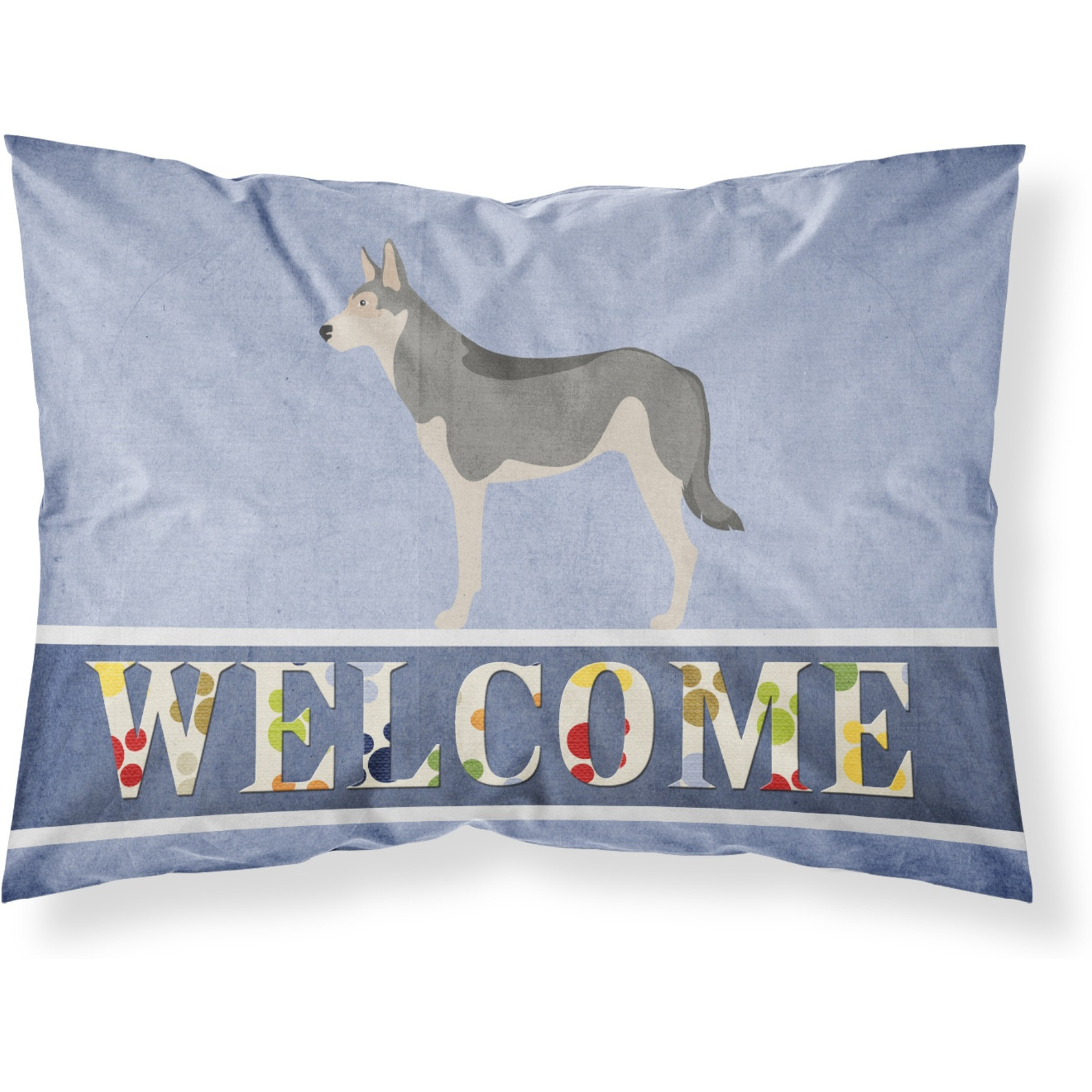 &quotCaroline's Treasures Saarloos Wolfdog Welcome Pillowcase, Standard,"