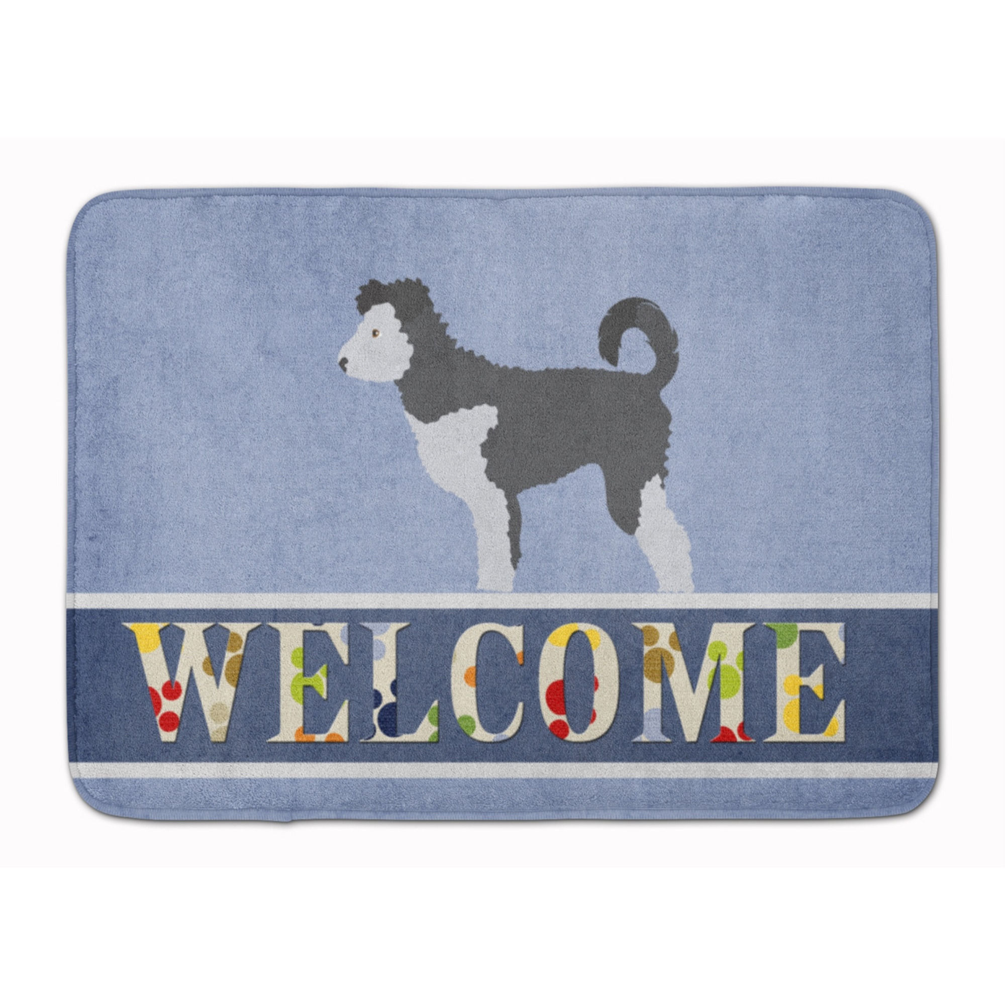 &quotCaroline's Treasures Pumi Welcome Floor Mat, 19"" x 27"", Multicolor"