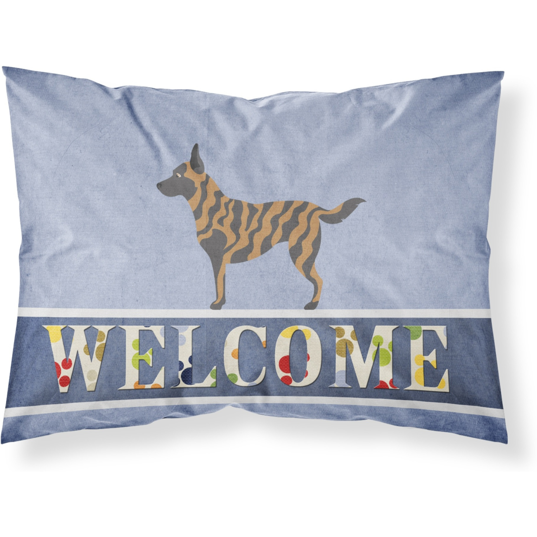 &quotCaroline's Treasures Dutch Shepherd Welcome Pillowcase, Standard,"