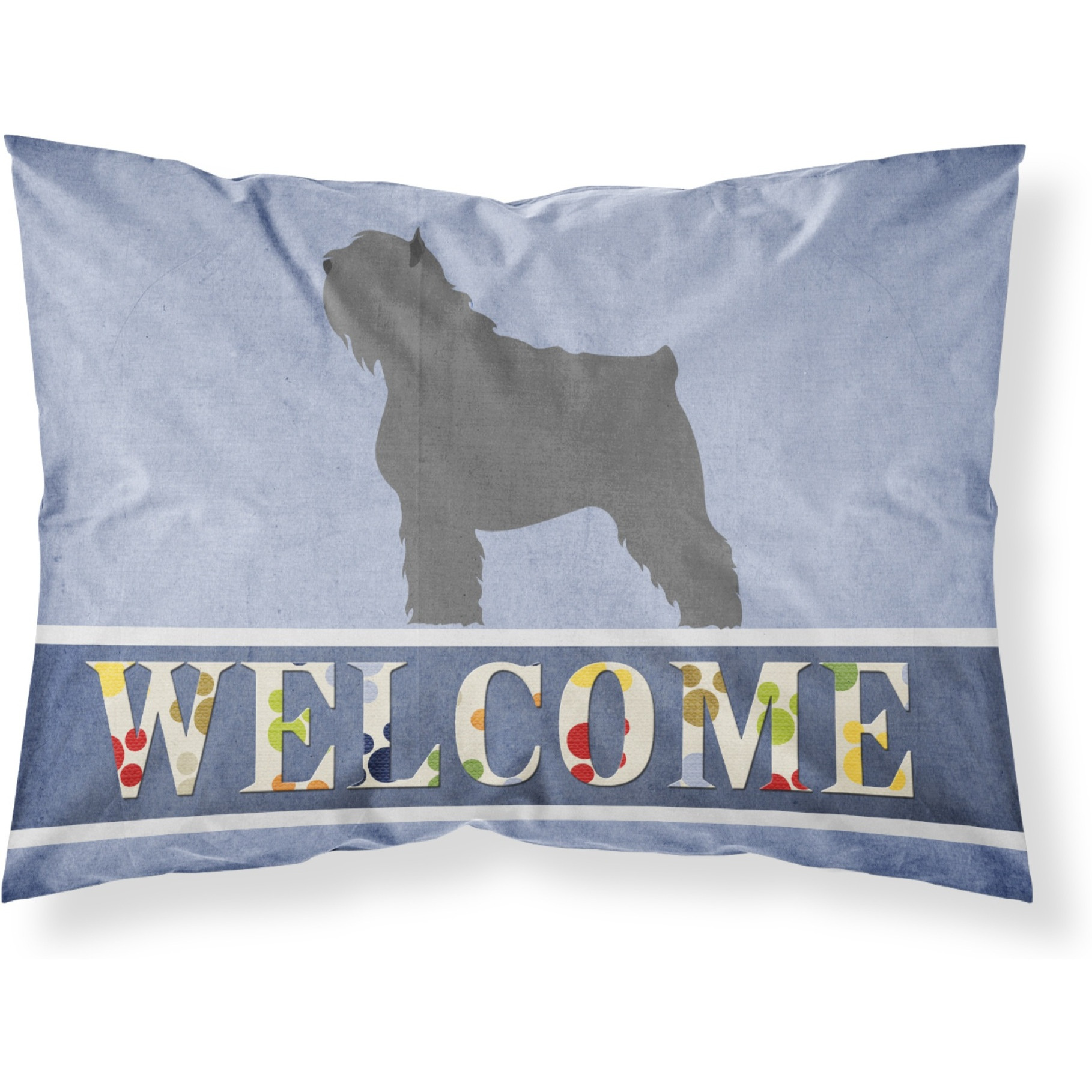 &quotCaroline's Treasures Bouvier des Flandres Welcome Pillowcase, Standard,"
