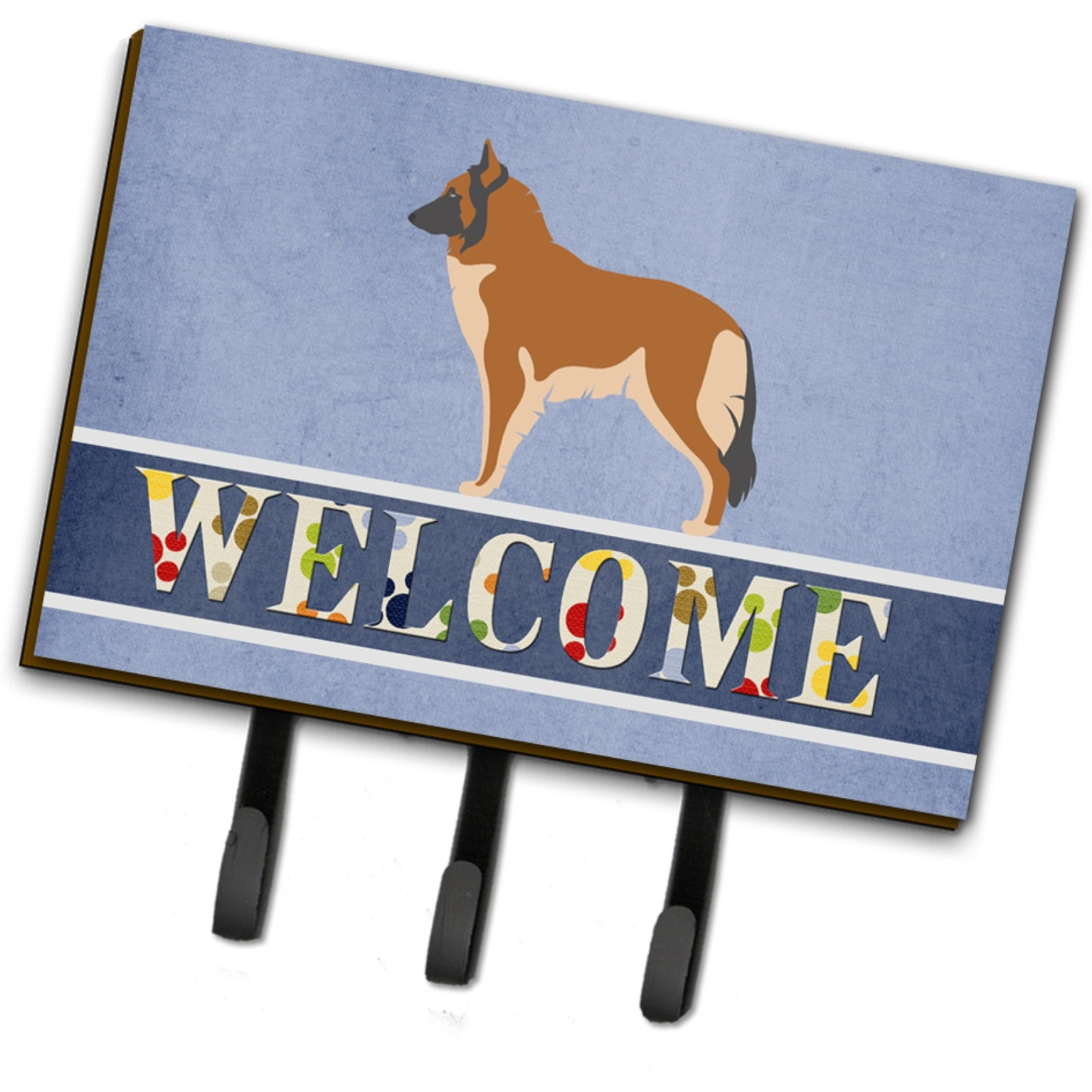 &quotCaroline's Treasures Belgian Tervuren Welcome Wall Hook, Triple"