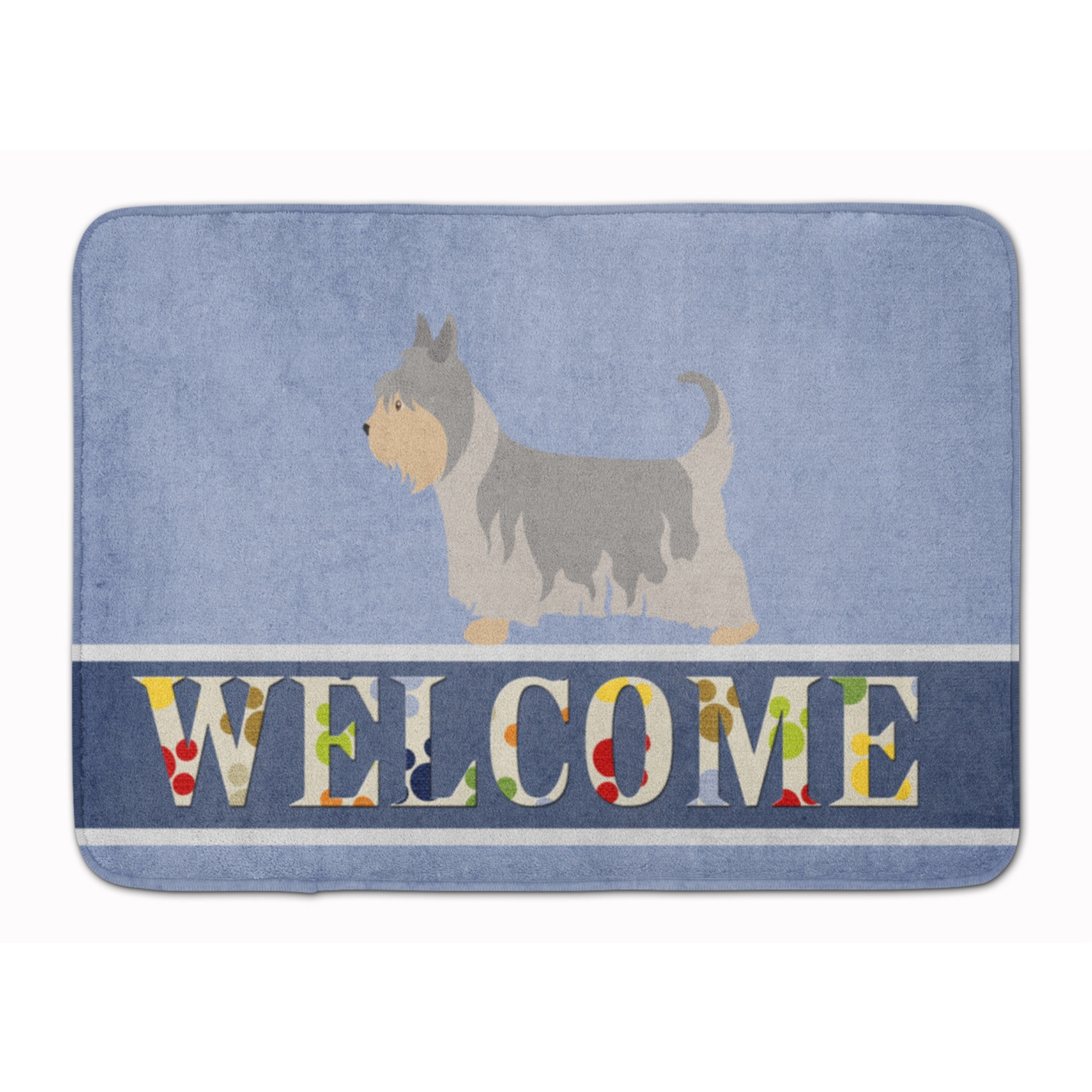 &quotCaroline's Treasures Australian Silky Terrier Welcome Floor Mat, 19"" x 27"", Multicolor"