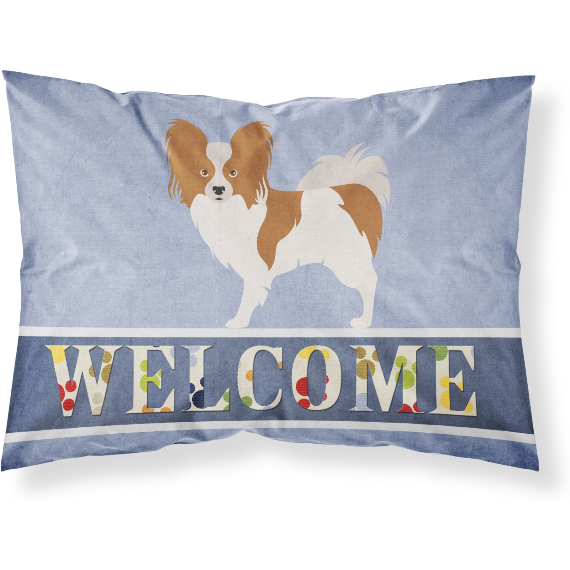 &quotCaroline's Treasures Welcome Papillon Pillowcase, Standard"