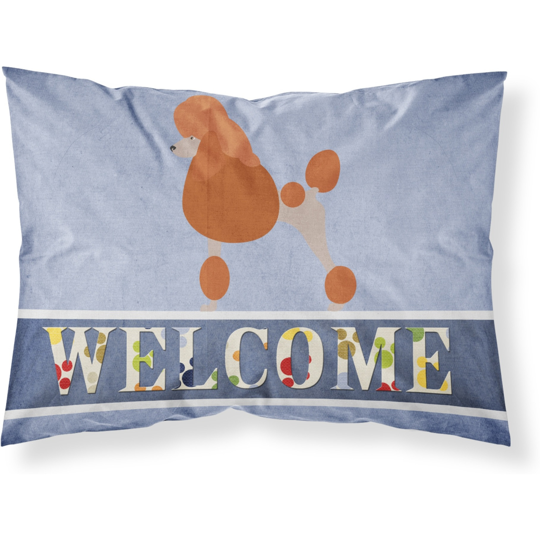 &quotCaroline's Treasures Royal Poodle Welcome Pillowcase, Standard,"