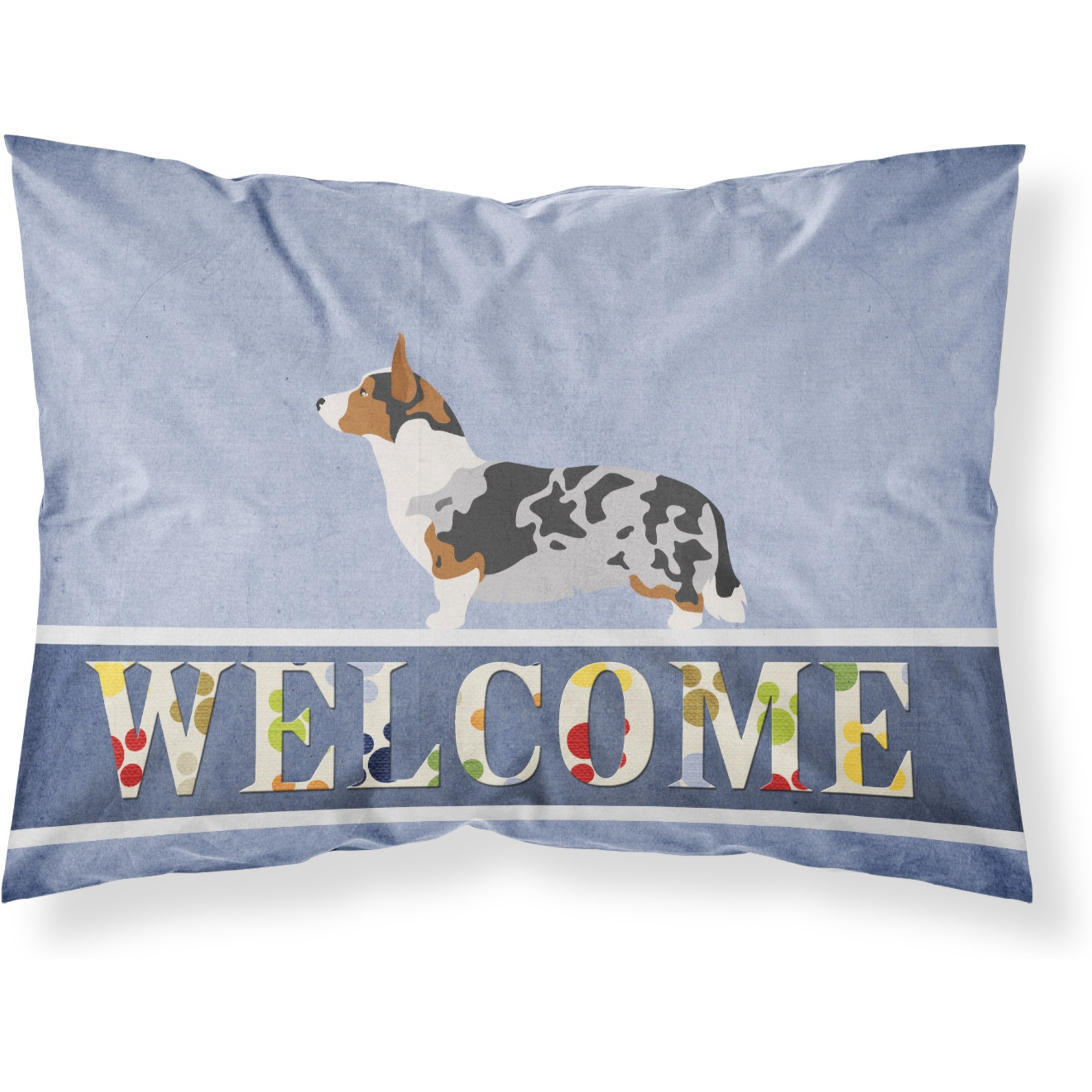 &quotCaroline's Treasures Welsh Corgi Cardigan Welcome Pillowcase, Standard,"