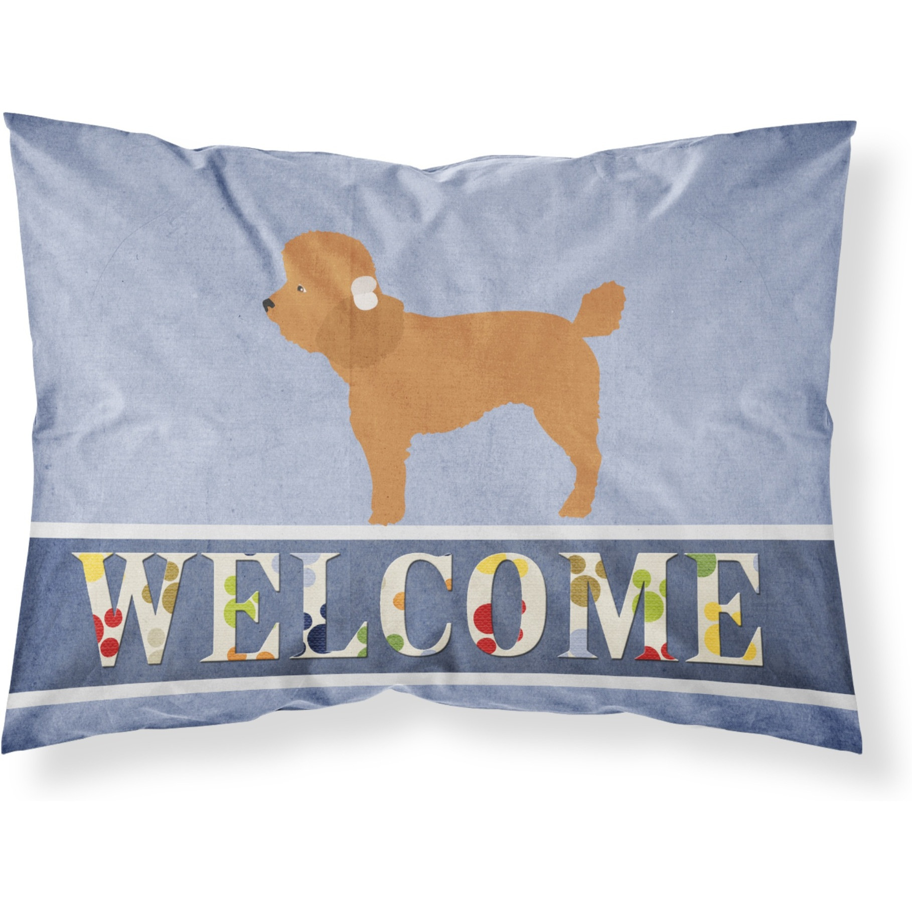 &quotCaroline's Treasures Toy Poodle Welcome Pillowcase, Standard,"