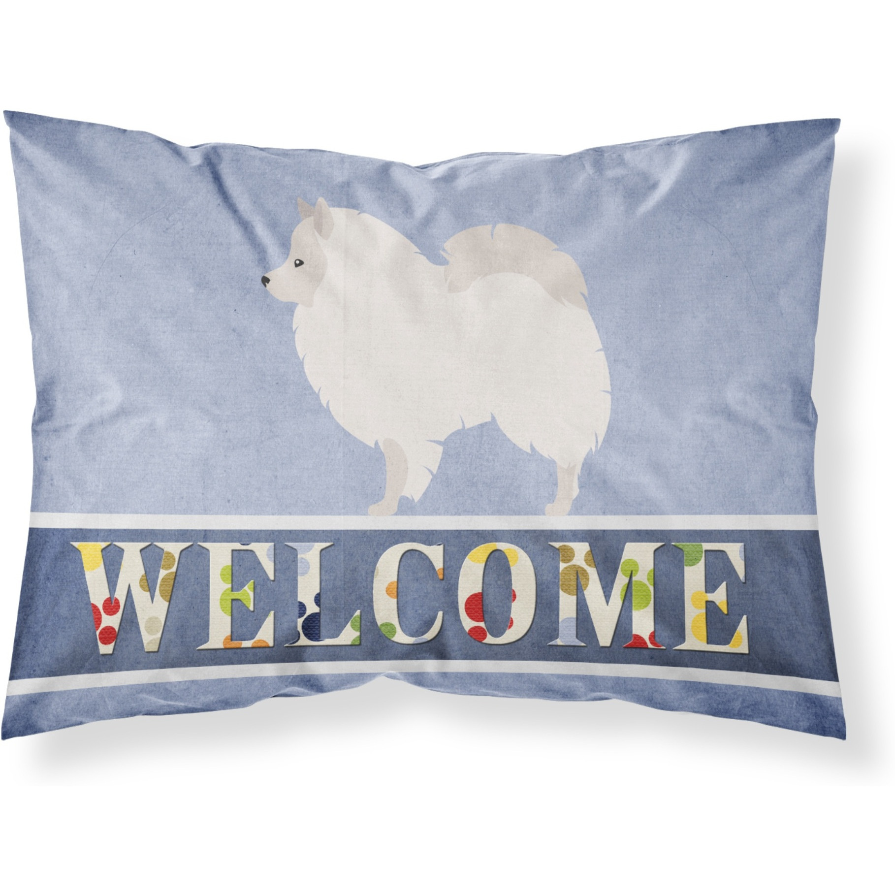 &quotCaroline's Treasures German Spitz Welcome Pillowcase, Standard,"