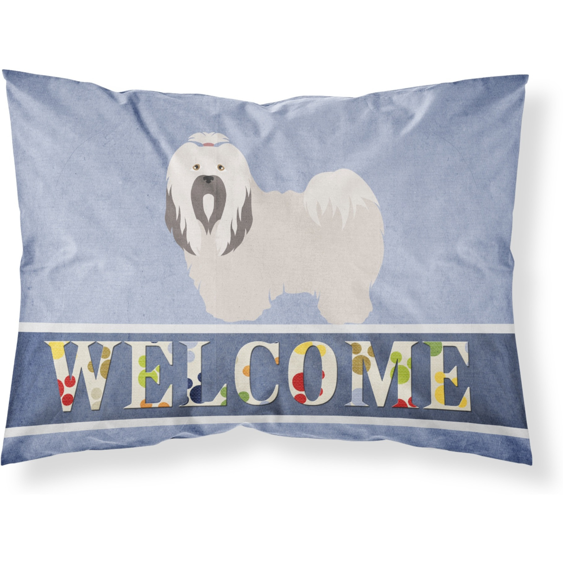 &quotCaroline's Treasures Lhasa Apso Welcome Pillowcase, Standard,"