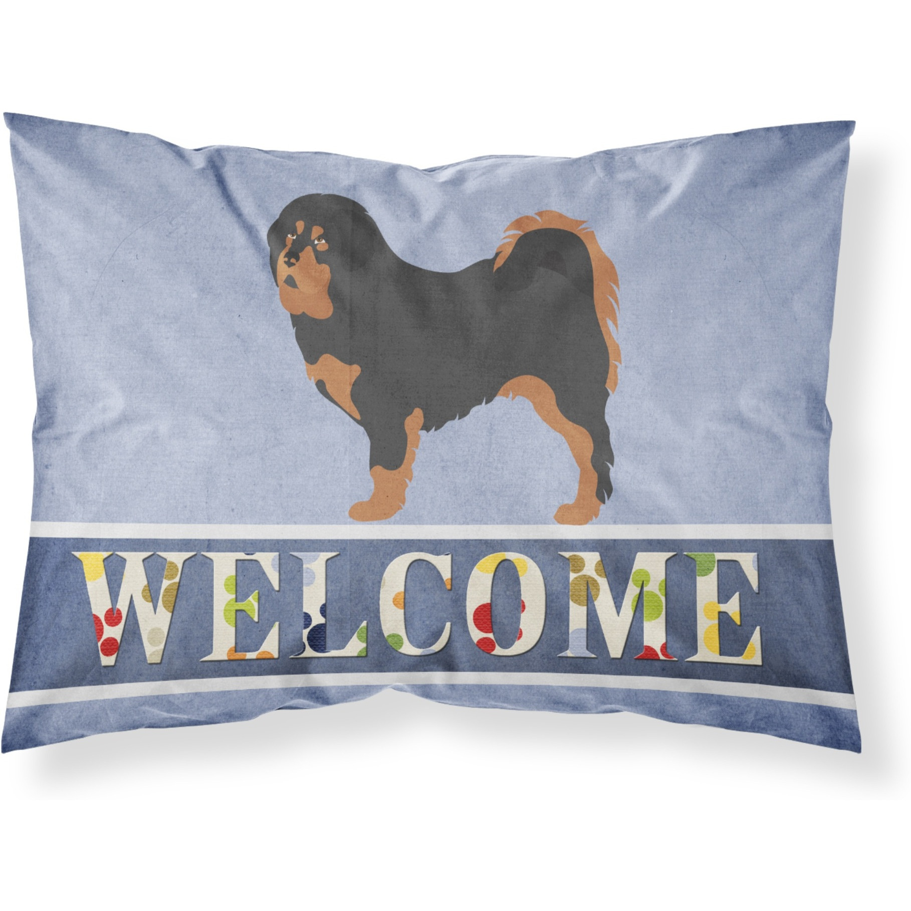 &quotCaroline's Treasures Tibetan Mastiff Welcome Pillowcase, Standard,"
