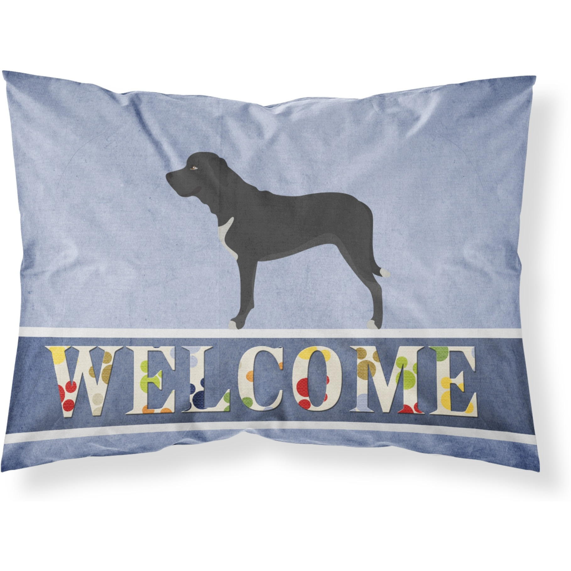 &quotCaroline's Treasures Broholmer Danish Mastiff Pillowcase, Standard, Welcome"