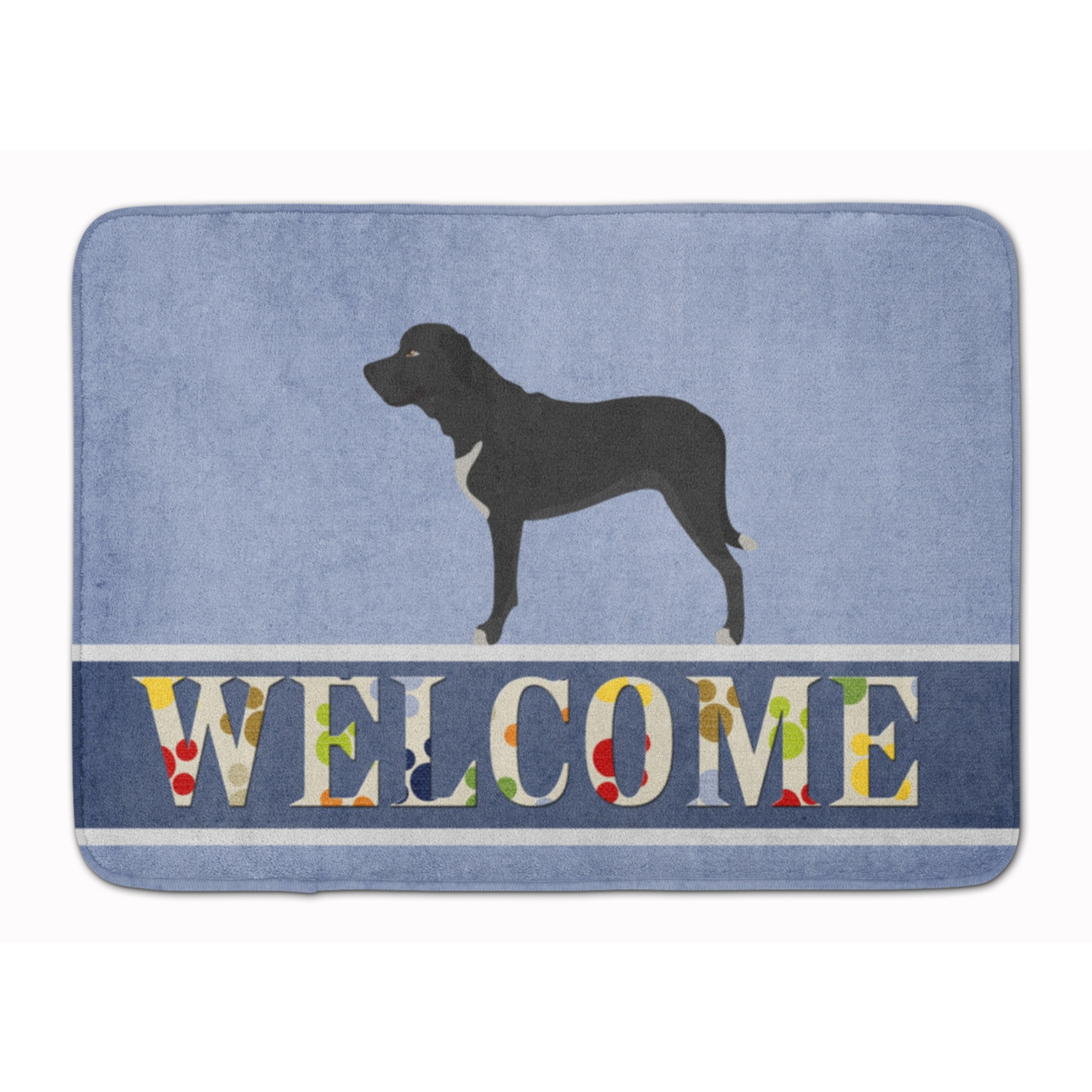 &quotCaroline's Treasures Broholmer Danish Mastiff Floor Mat, 19"" x 27"", Multicolor"