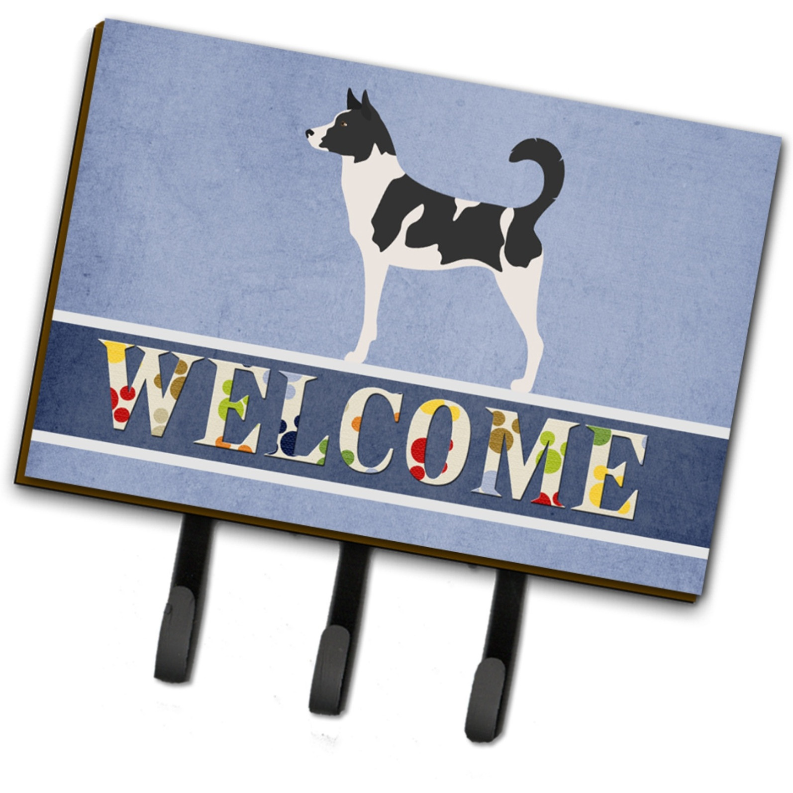 &quotCaroline's Treasures Canaan Dog Welcome Wall Hook, Triple"