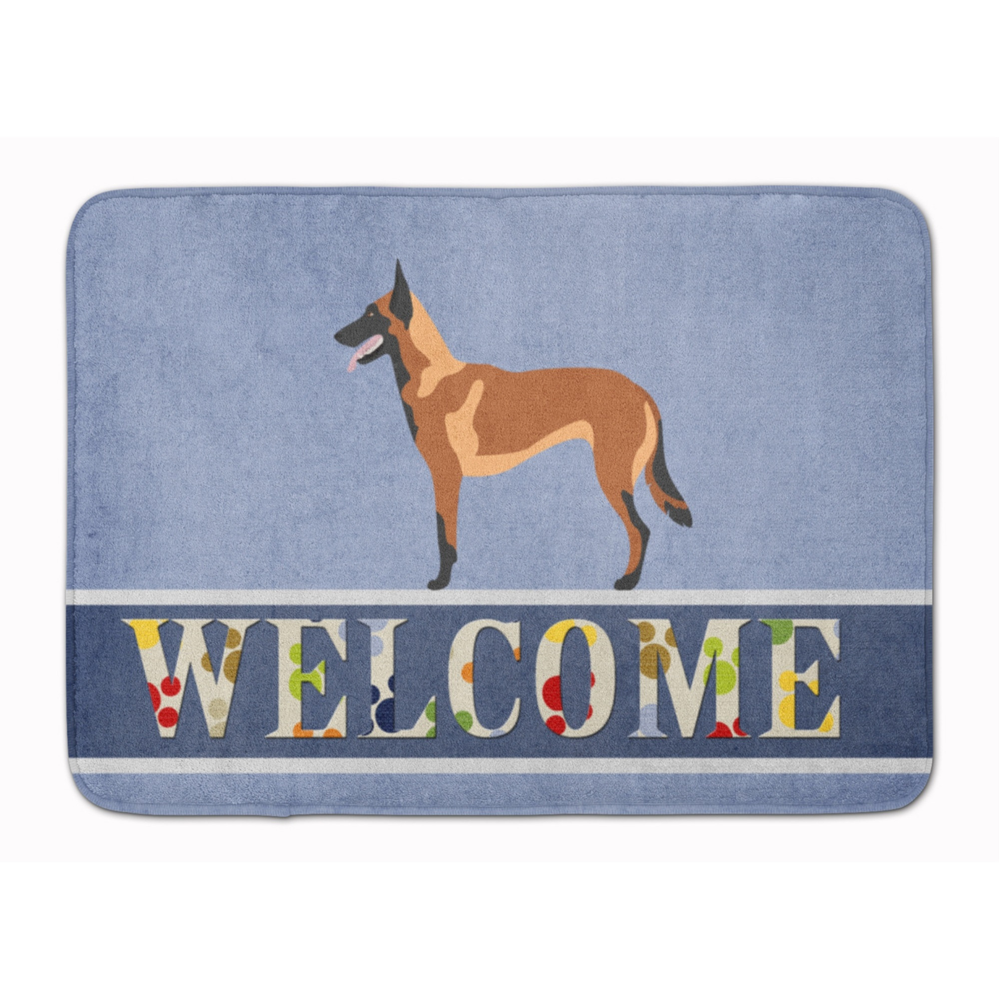 &quotCaroline's Treasures Malinois Belgian Shepherd Floor Mat, 19"" x 27"", Multicolor"