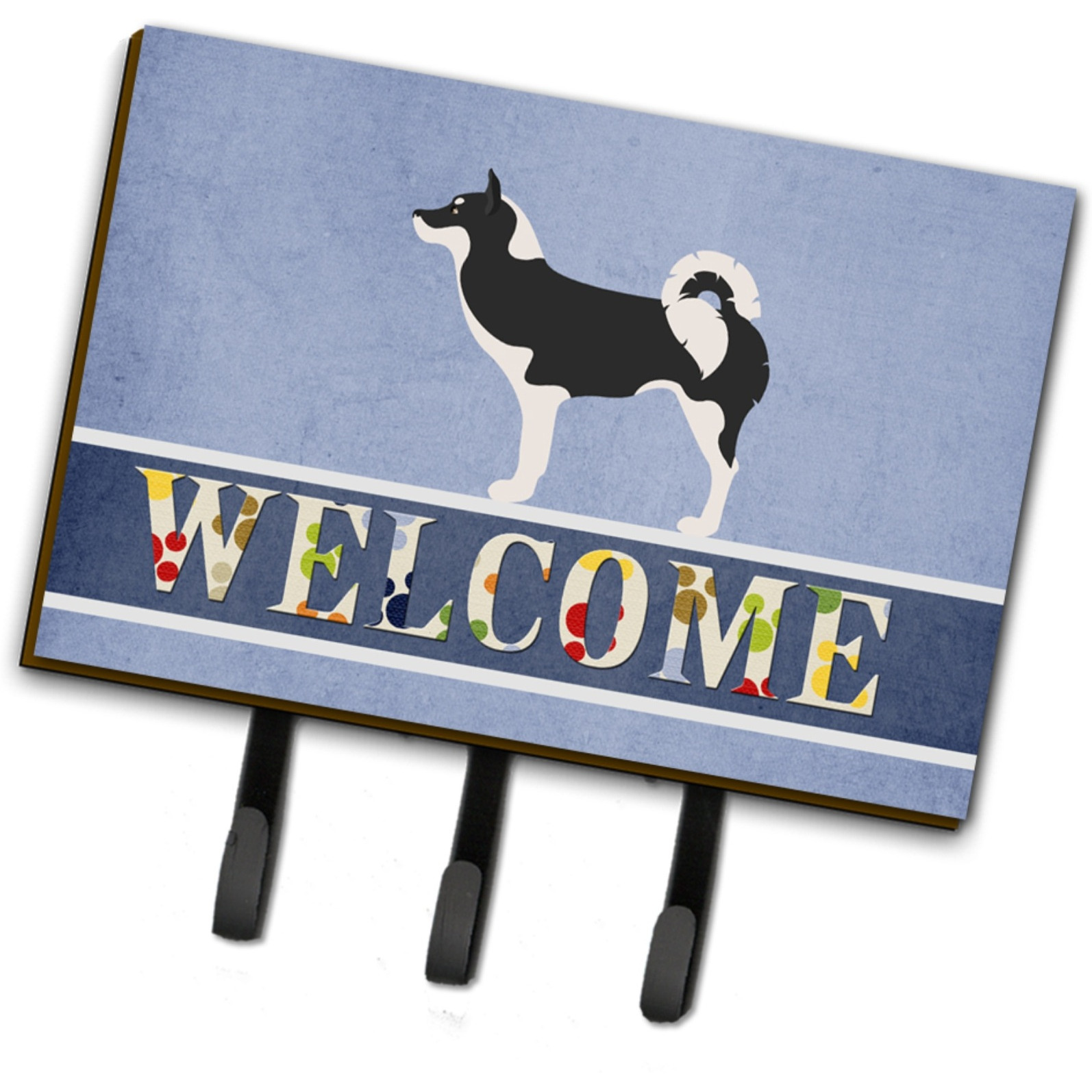 &quotCaroline's Treasures Greenland Dog Welcome Wall Hook, Triple"