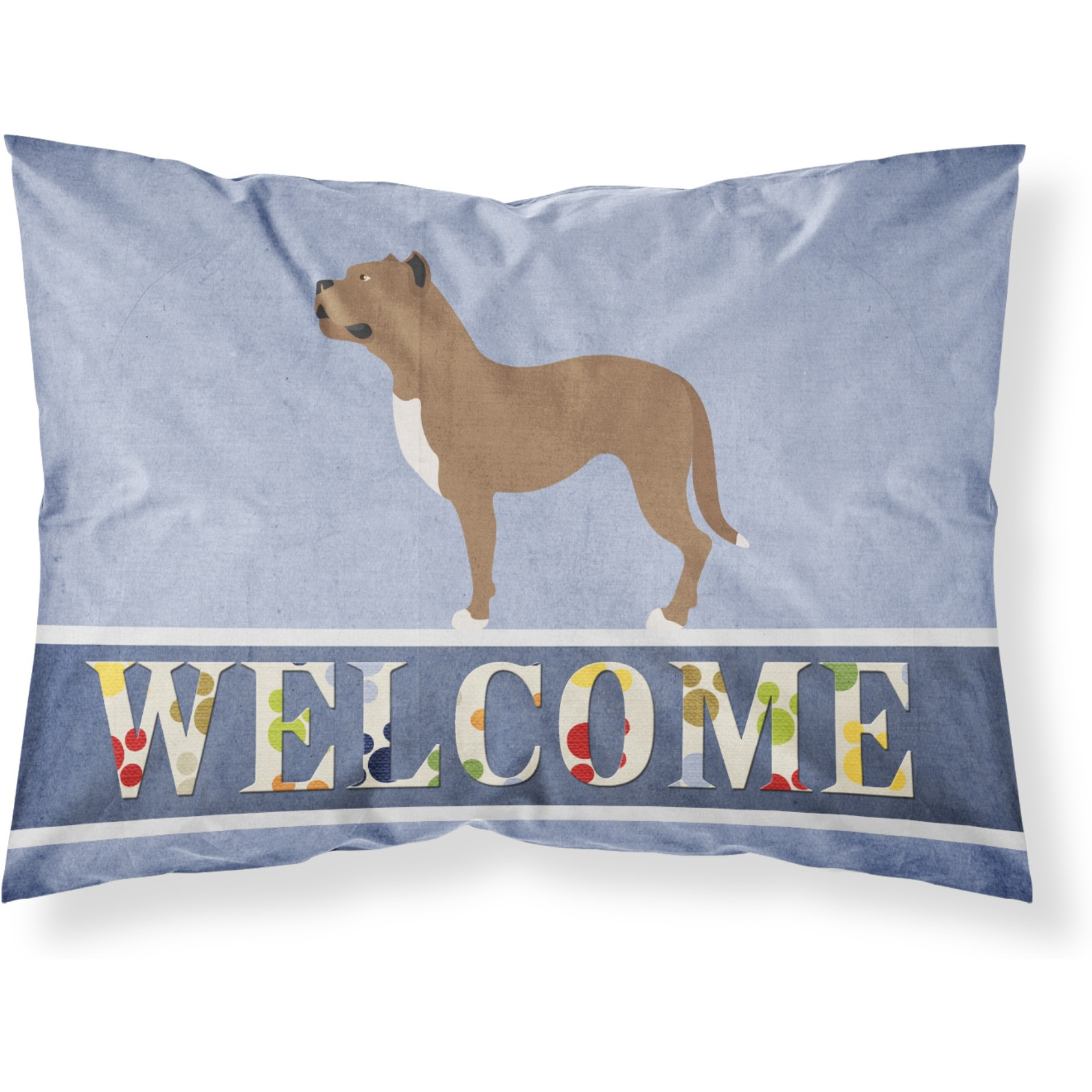 &quotCaroline's Treasures Perro de Presa Canario Pillowcase, Standard, Welcome"