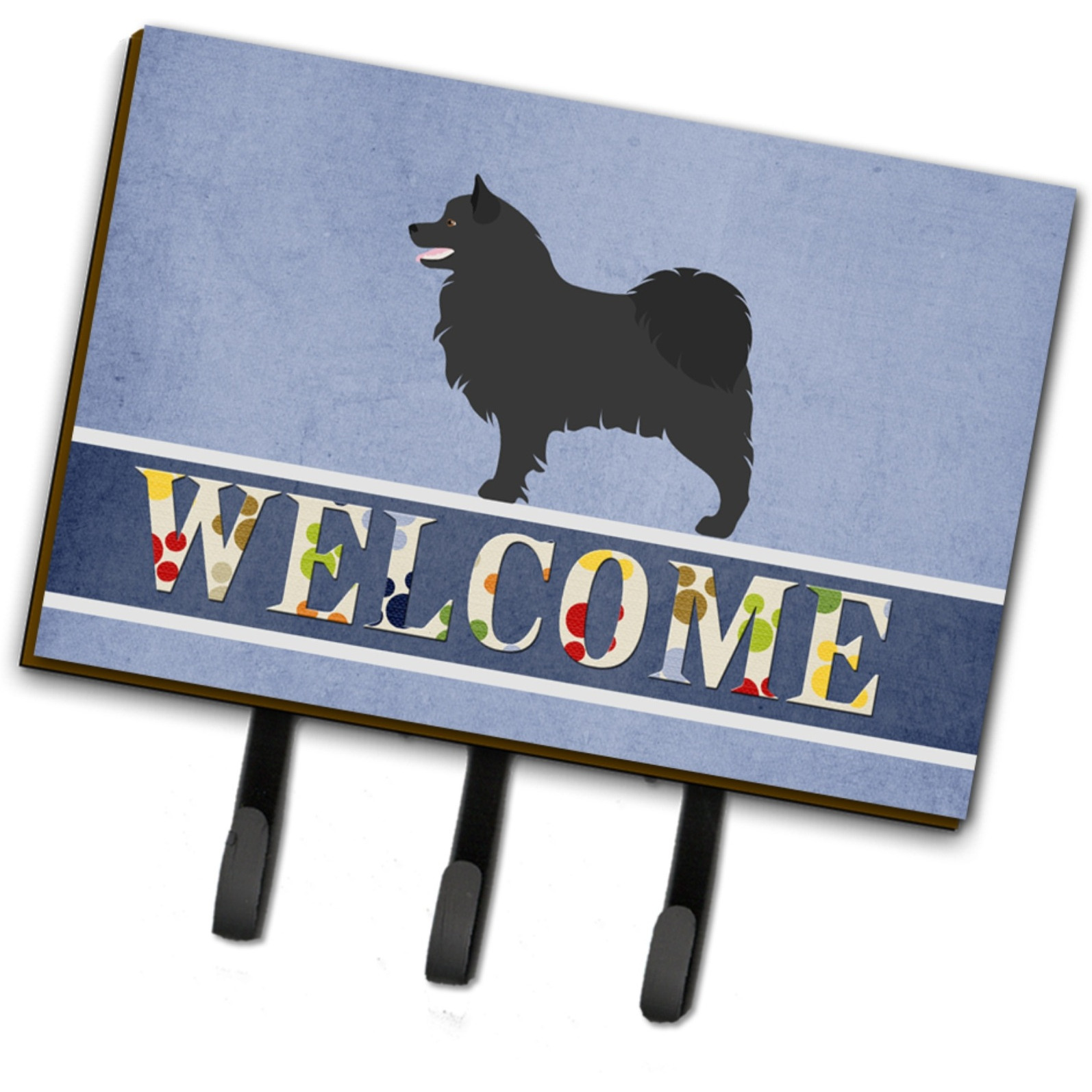 &quotCaroline's Treasures Swedish Lapphund Welcome Wall Hook, Triple"