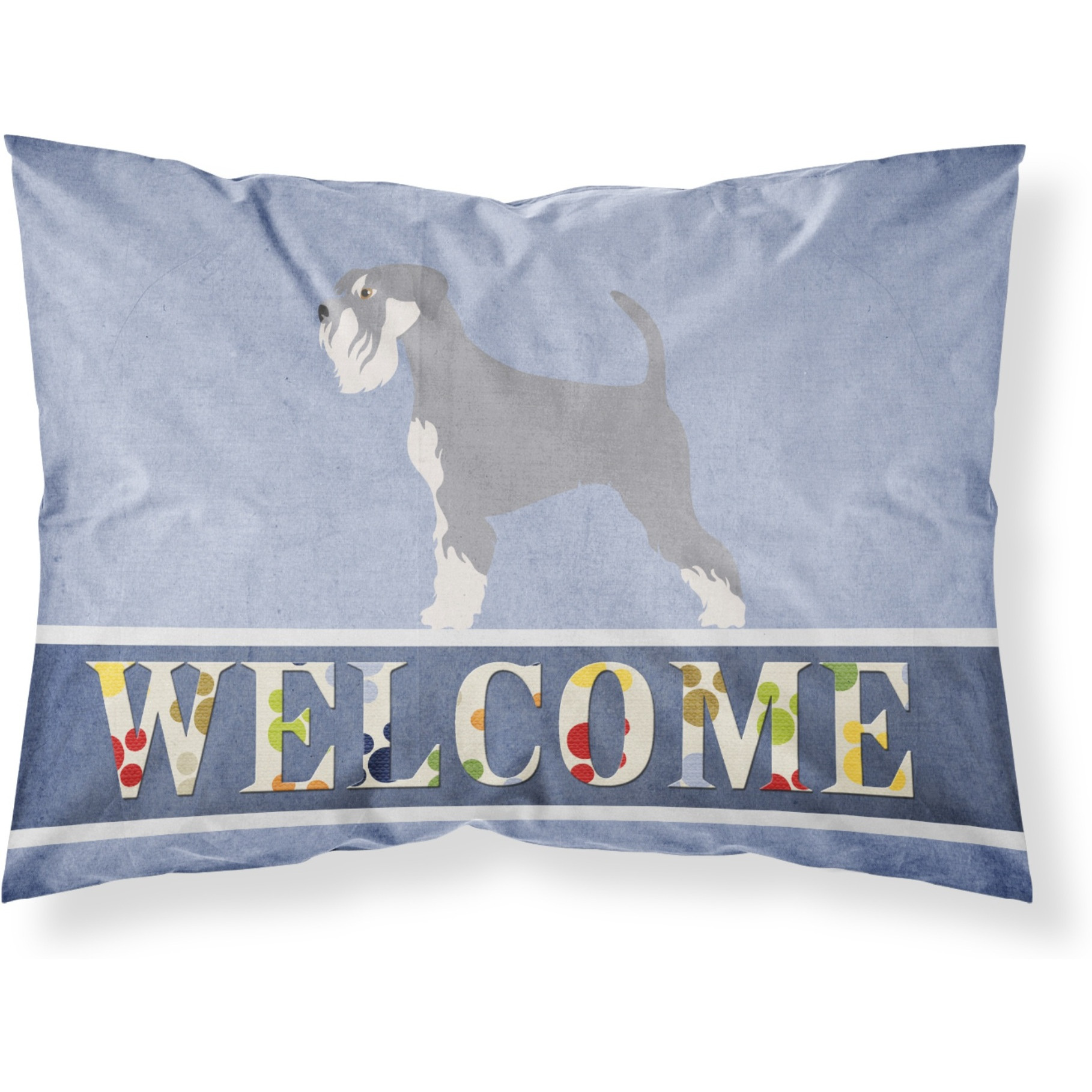 &quotCaroline's Treasures Schnauzer Welcome Pillowcase, Standard,"