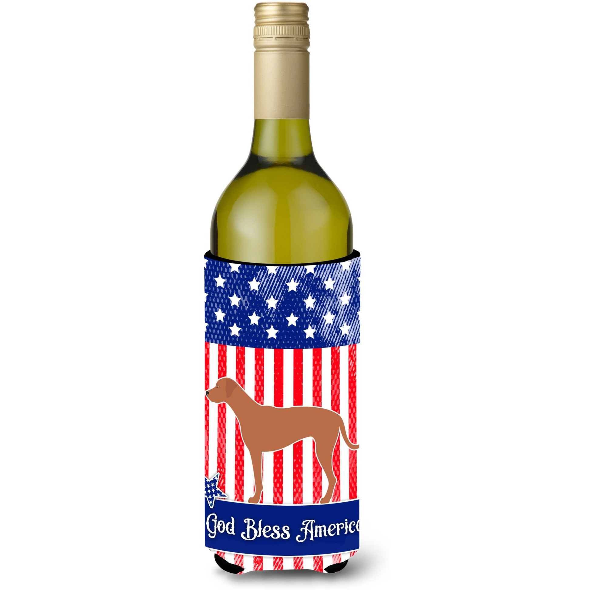 &quotCaroline's Treasures Rhodesian Ridgeback American Decorative Bottle Hugger, 750 ml, Multicolor"