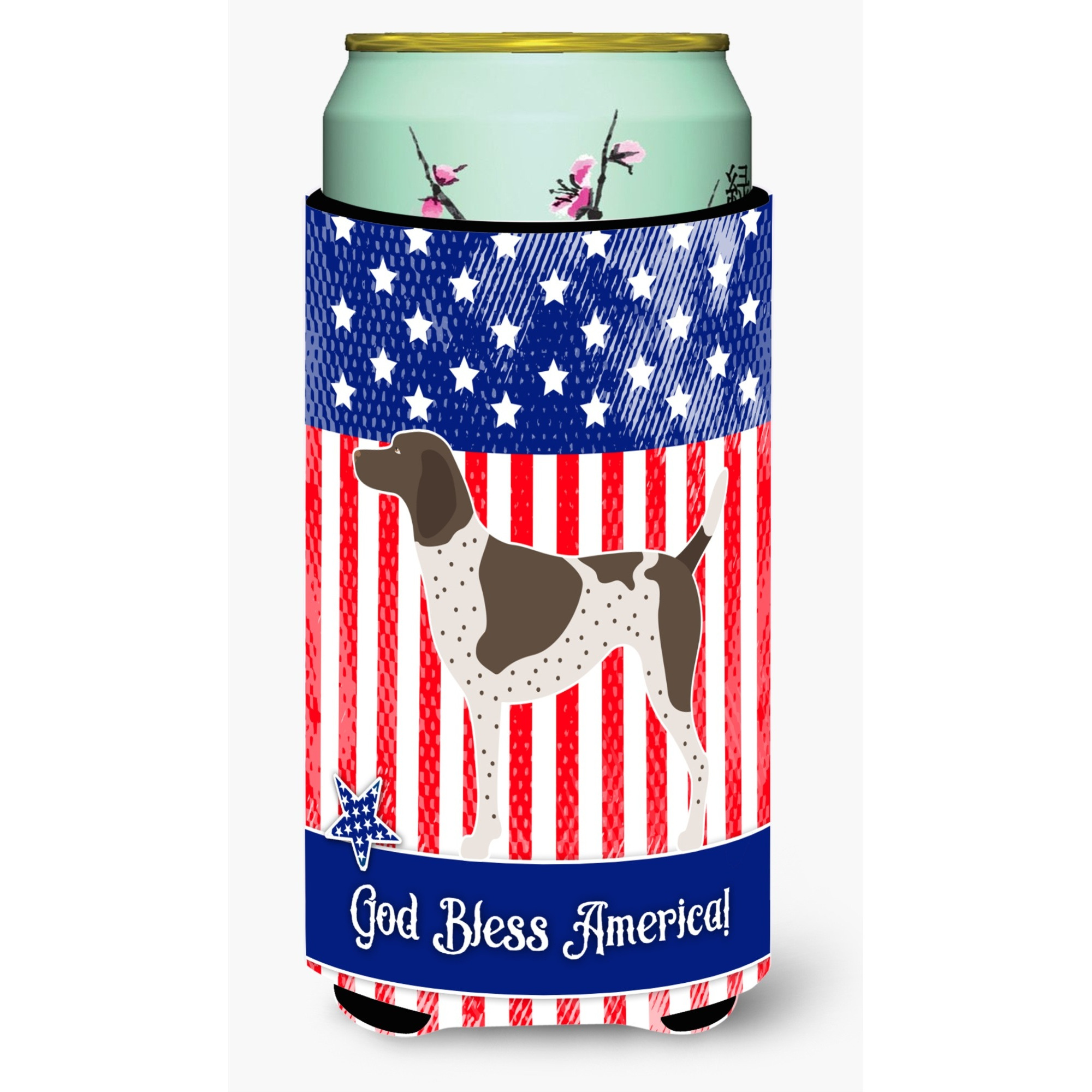 &quotCaroline's Treasures German Shorthaired Pointer American Decorative Can Hugger, Tall Boy, Multicolor"