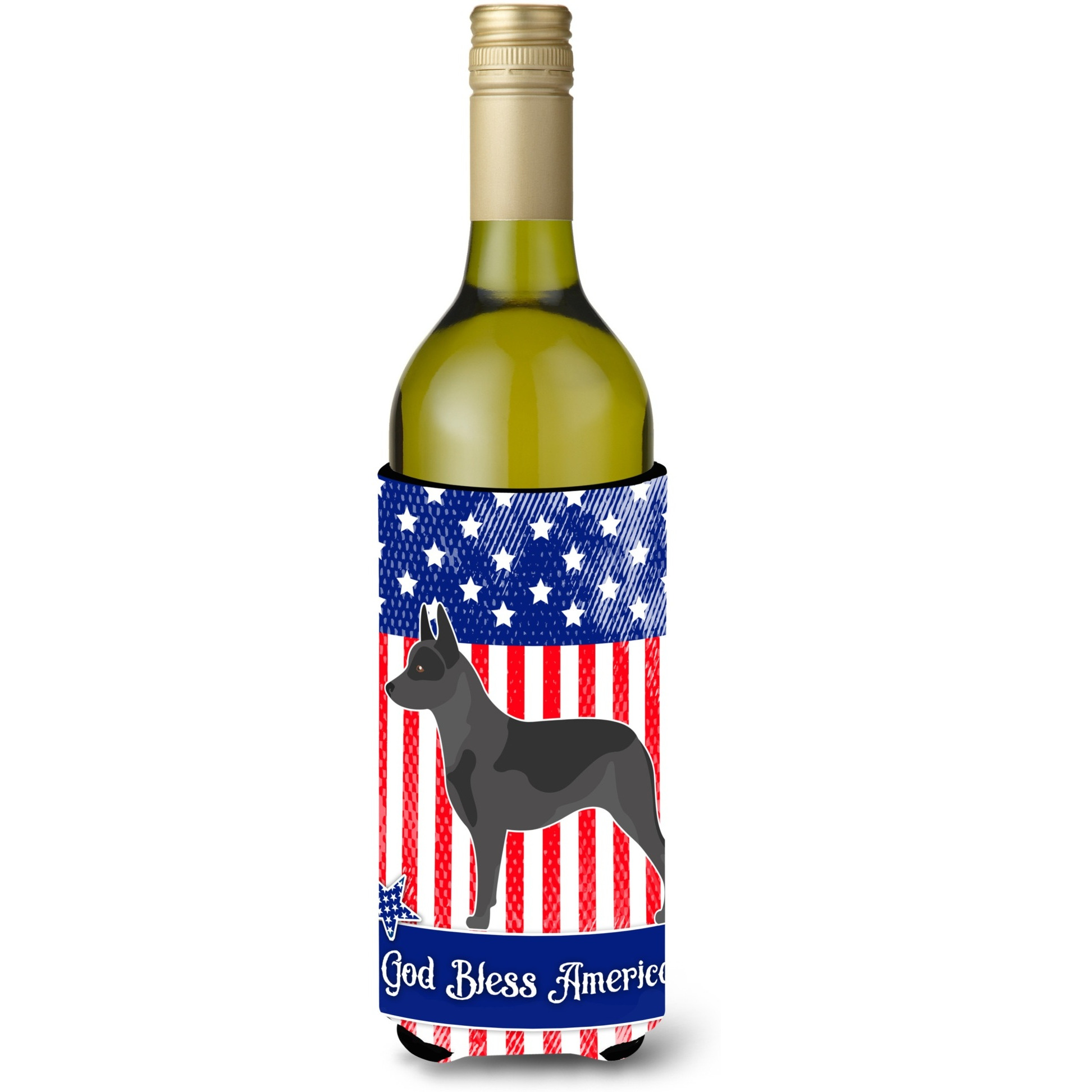 &quotCaroline's Treasures Australian Cattle Dog American Decorative Bottle Hugger, 750 ml, Multicolor"