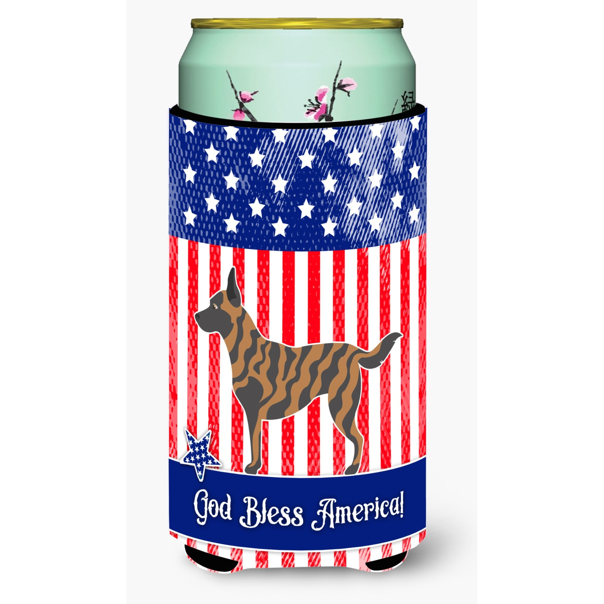 &quotCaroline's Treasures Dutch Shepherd American Decorative Can Hugger, Tall Boy, Multicolor"