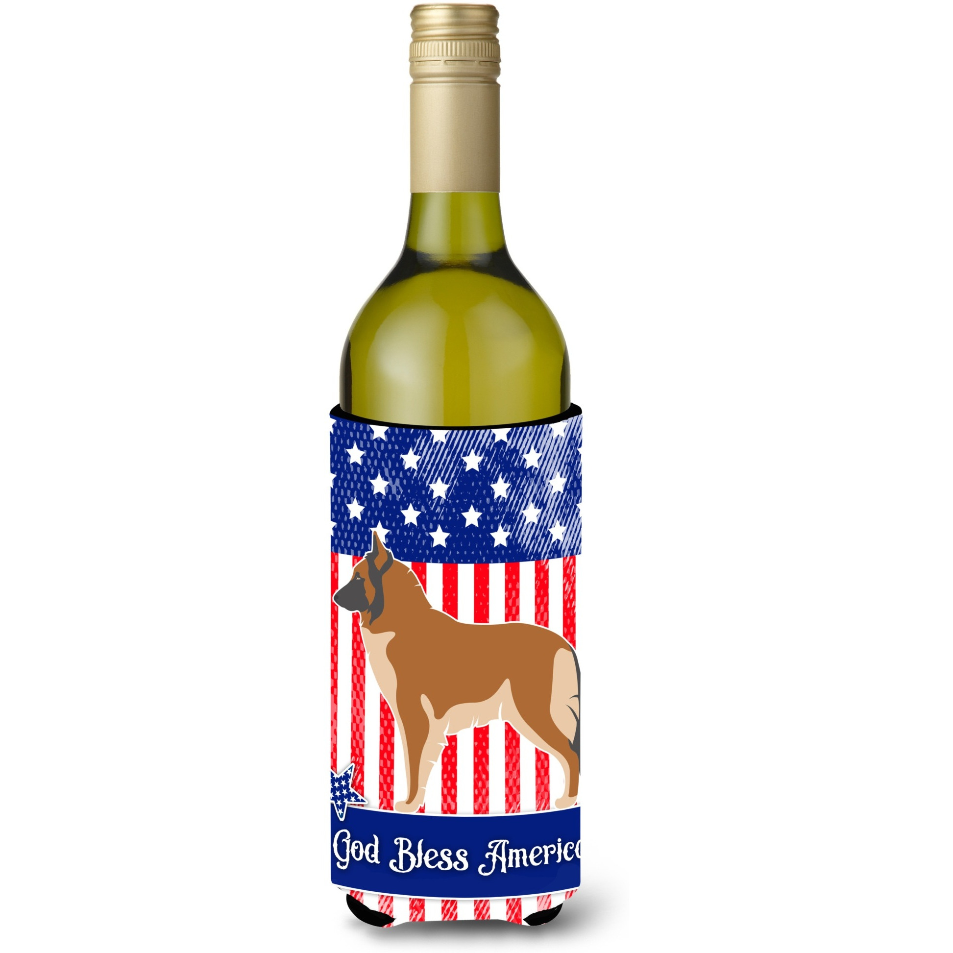 &quotCaroline's Treasures Belgian Tervuren American Decorative Bottle Hugger, 750 ml, Multicolor"