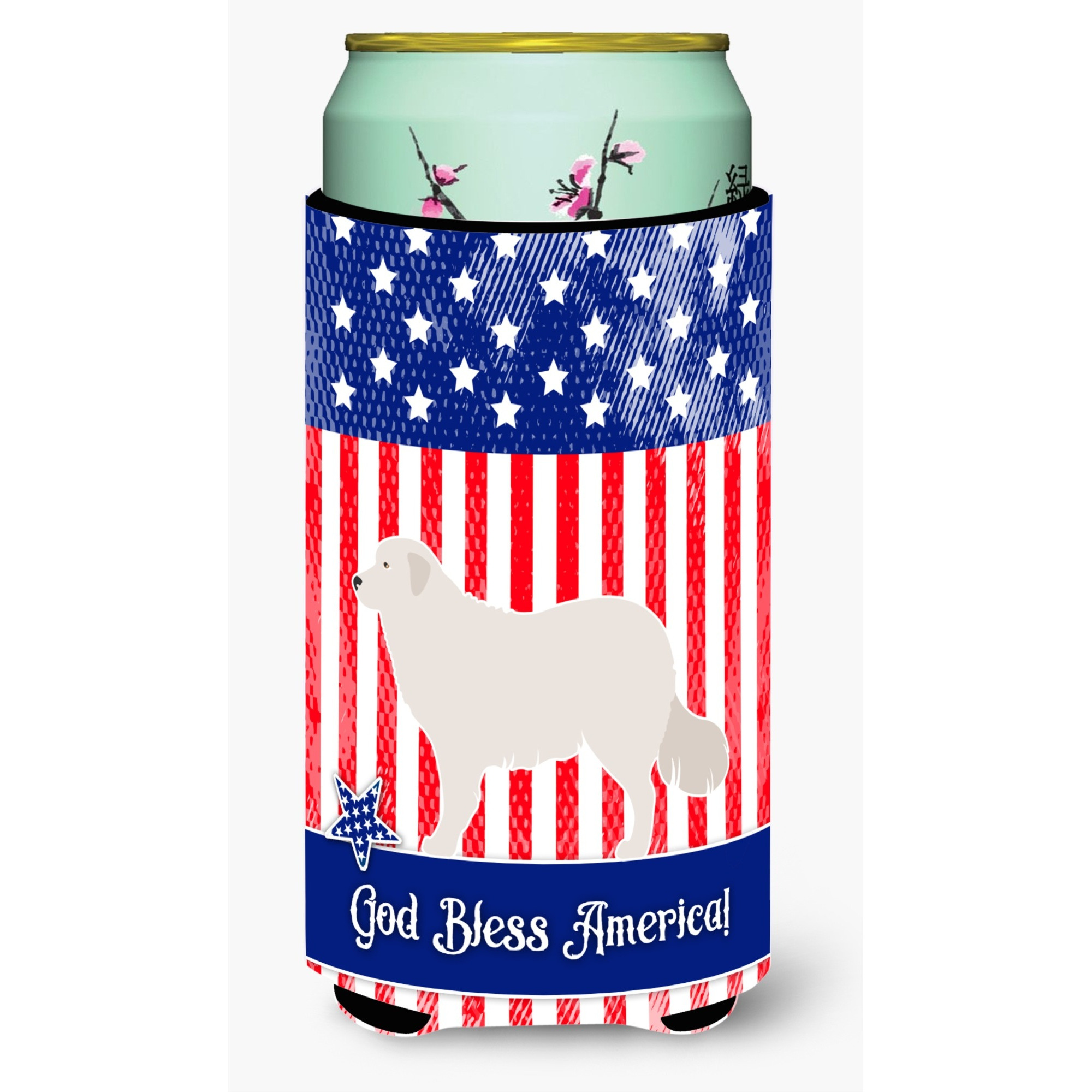 &quotCaroline's Treasures Kuvasz American Decorative Can Hugger, Tall Boy, Multicolor"