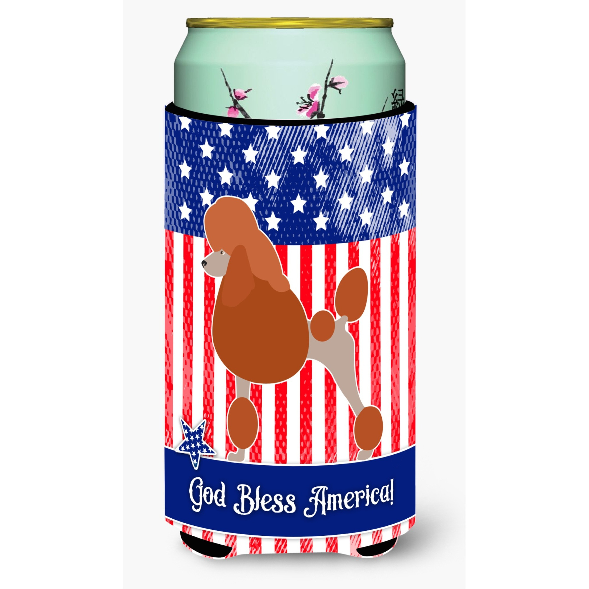 &quotCaroline's Treasures Royal Poodle American Decorative Can Hugger, Tall Boy, Multicolor"