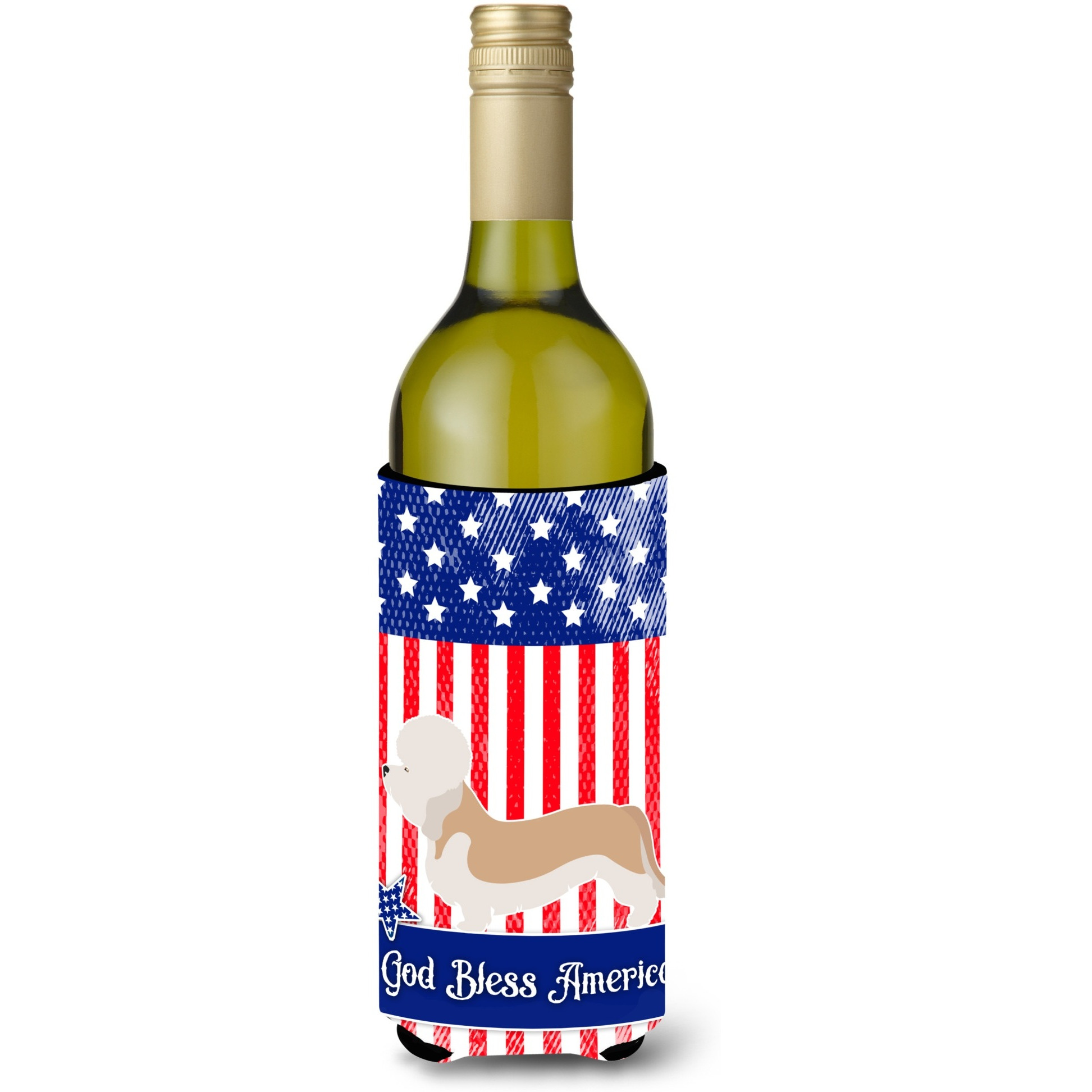 &quotCaroline's Treasures Dandie Dinmont Terrier American Decorative Bottle Hugger, 750 ml, Multicolor"