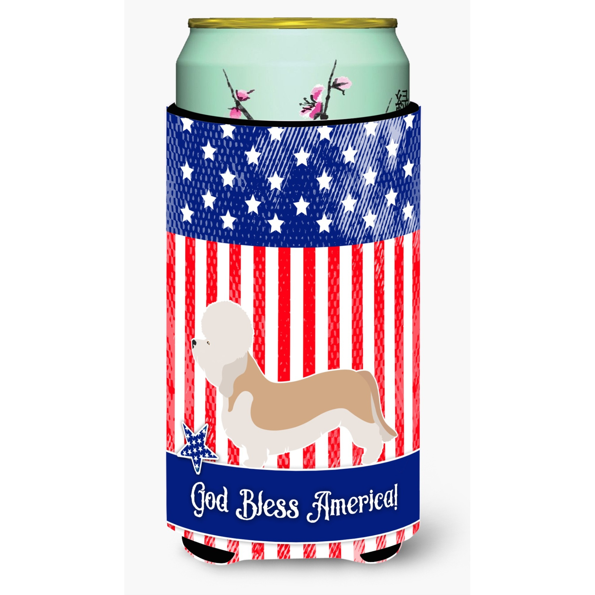 &quotCaroline's Treasures Dandie Dinmont Terrier American Decorative Can Hugger, Tall Boy, Multicolor"