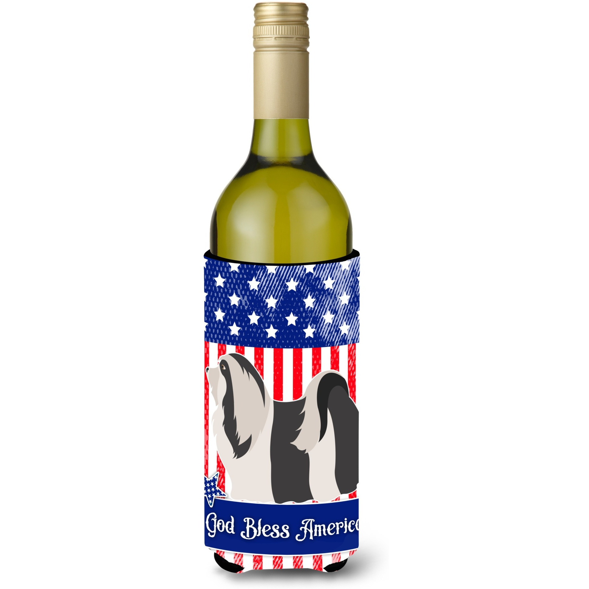 &quotCaroline's Treasures Havanese American Decorative Bottle Hugger, 750 ml, Multicolor"