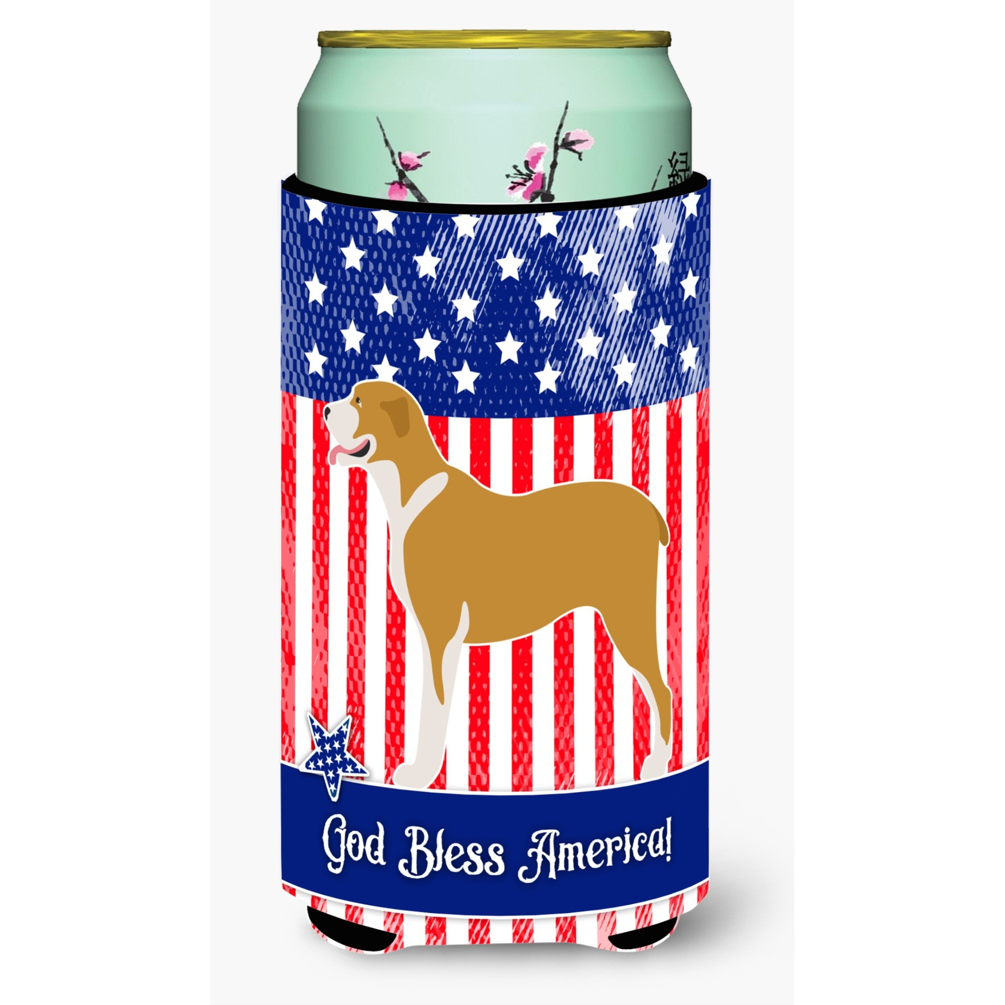 &quotCaroline's Treasures Belgium Mastiff American Decorative Can Hugger, Tall Boy, Multicolor"