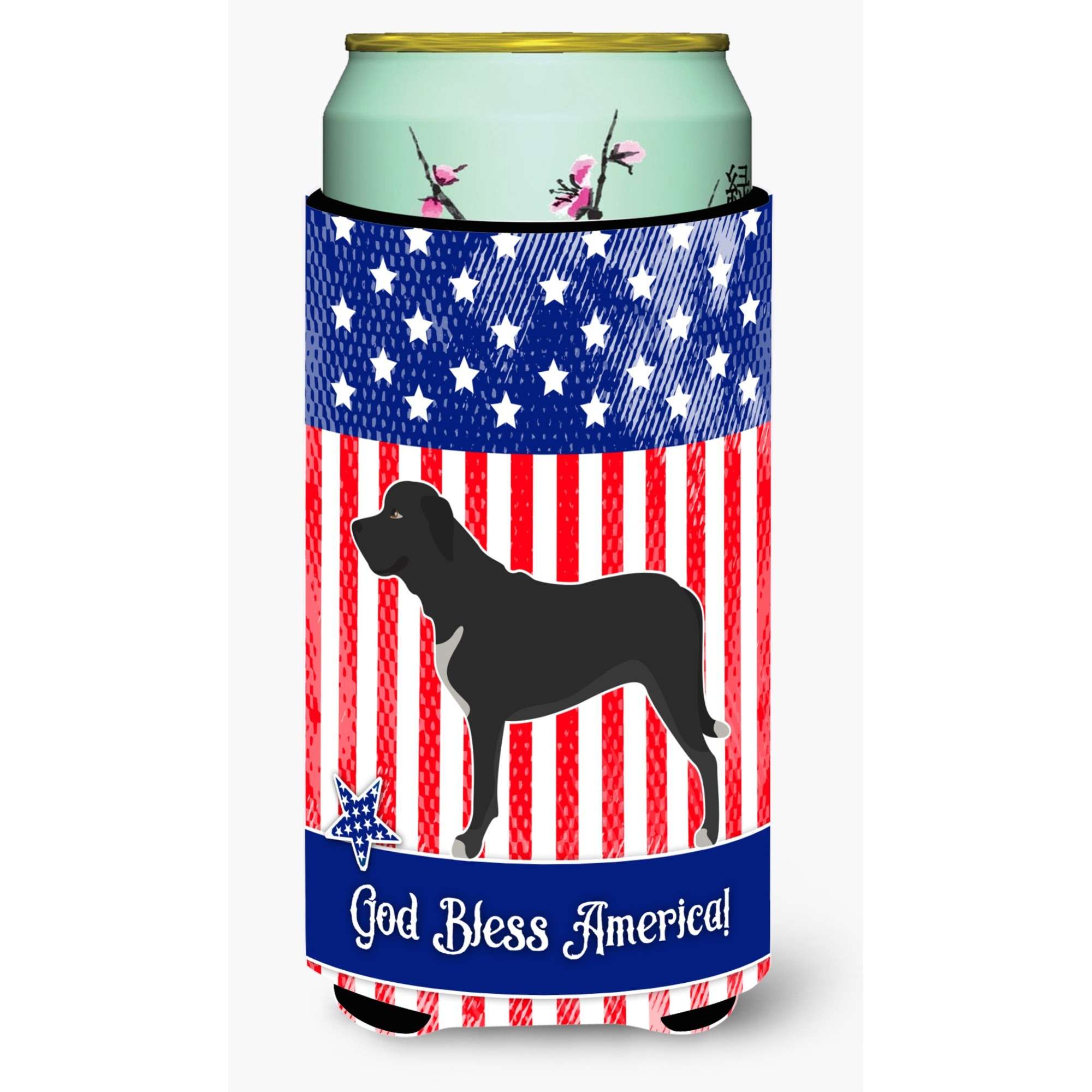 &quotCaroline's Treasures Broholmer Danish Mastiff American Decorative Can Hugger, Tall Boy, Multicolor"