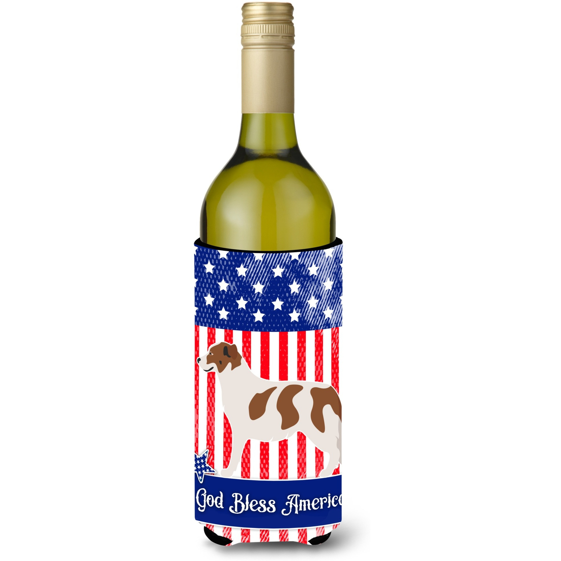 &quotCaroline's Treasures Aidi Atlas Mountain Dog American Decorative Bottle Hugger, 750 ml, Multicolor"