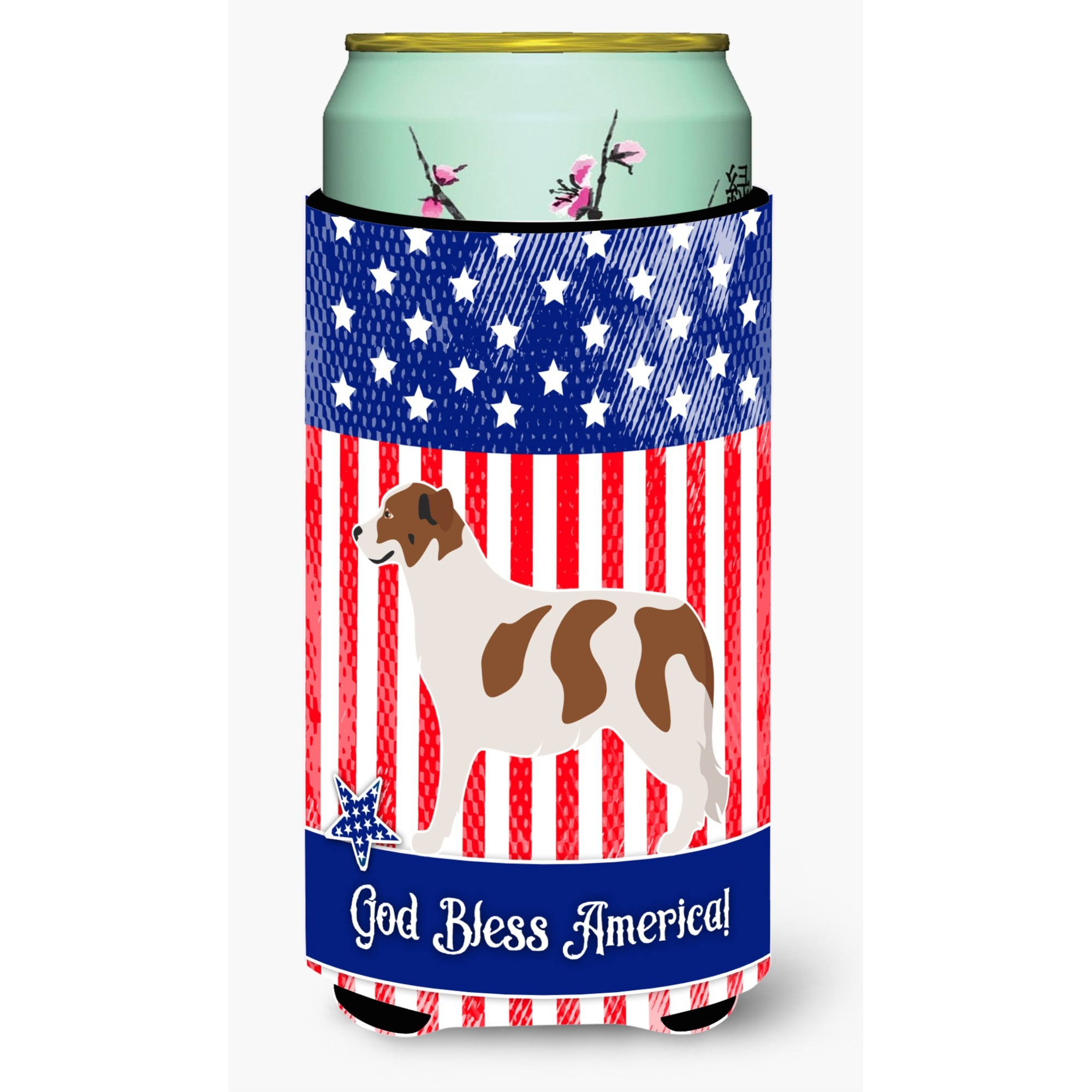 &quotCaroline's Treasures Aidi Atlas Mountain Dog American Decorative Can Hugger, Tall Boy, Multicolor"