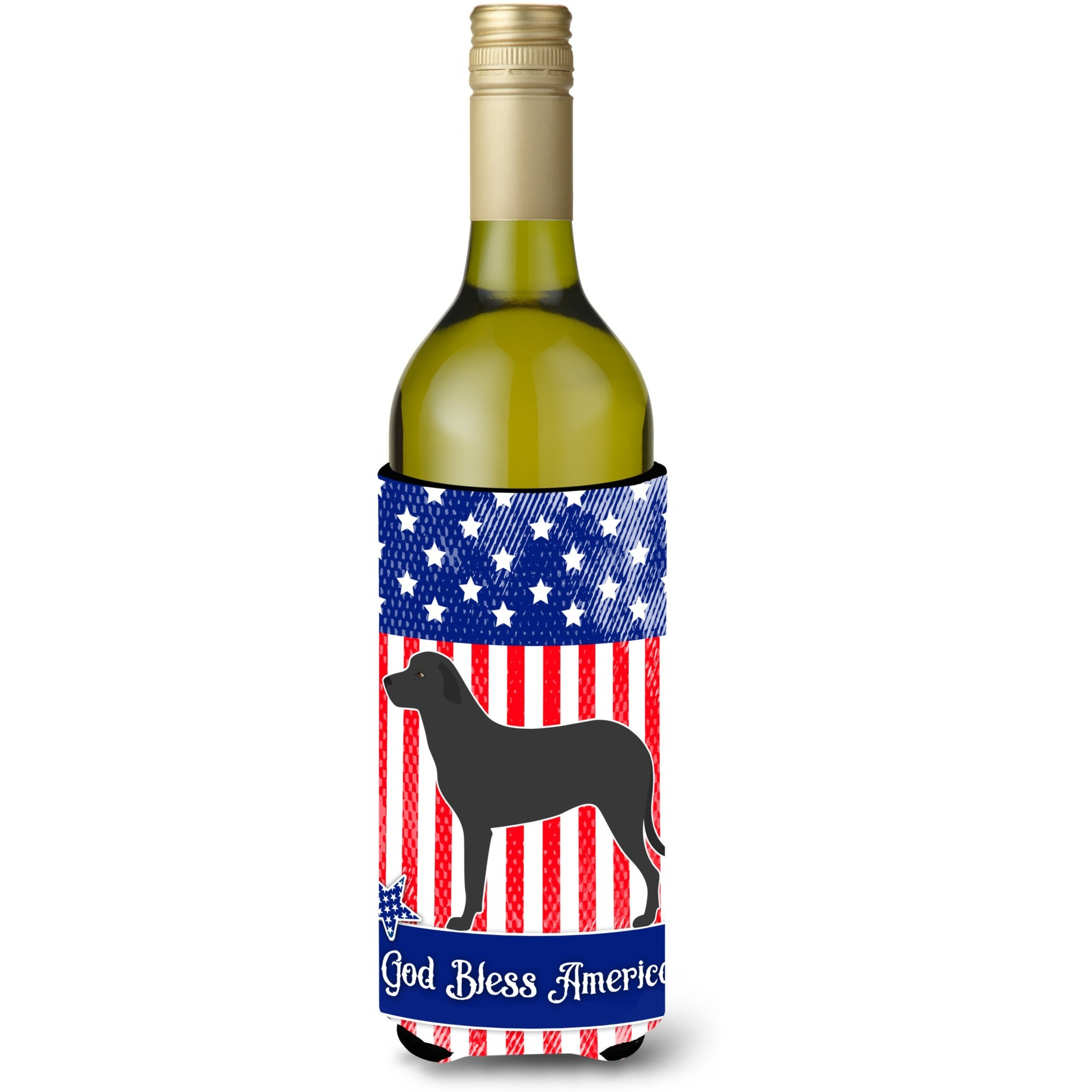 &quotCaroline's Treasures Majorca Shepherd Dog American Decorative Bottle Hugger, 750 ml, Multicolor"