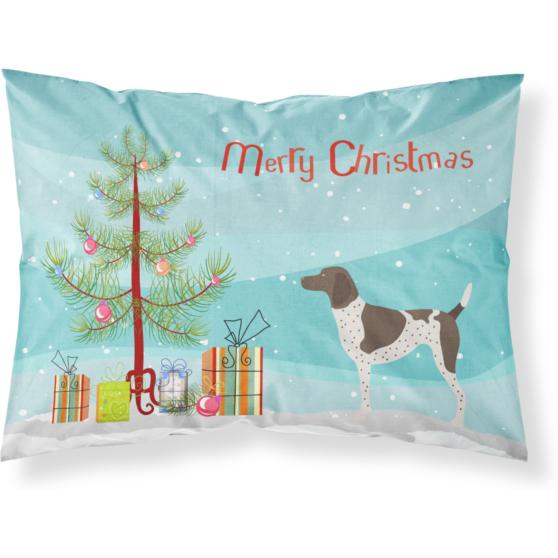 &quotCaroline's Treasures German Shorthaired Pointer Christmas Pillowcase, Standard, Tree"
