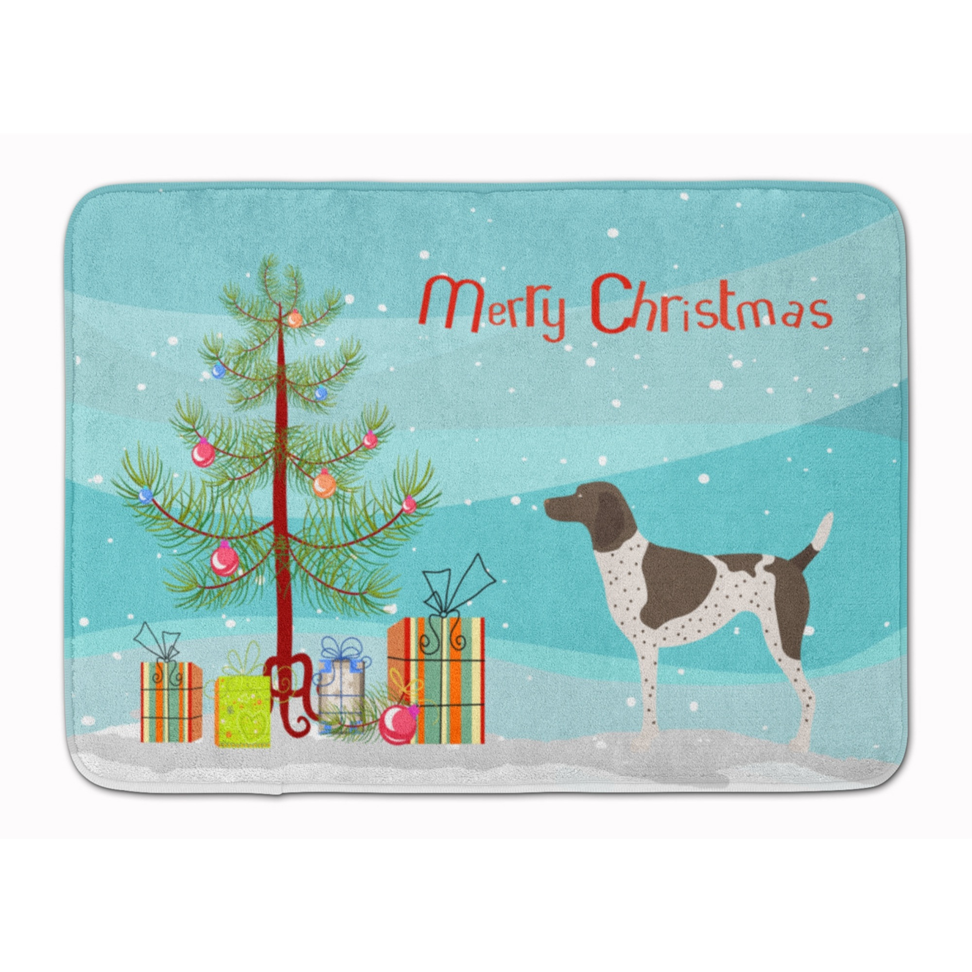 &quotCaroline's Treasures German Shorthaired Pointer Christmas Floor Mat, 19hx27w, Multicolor"