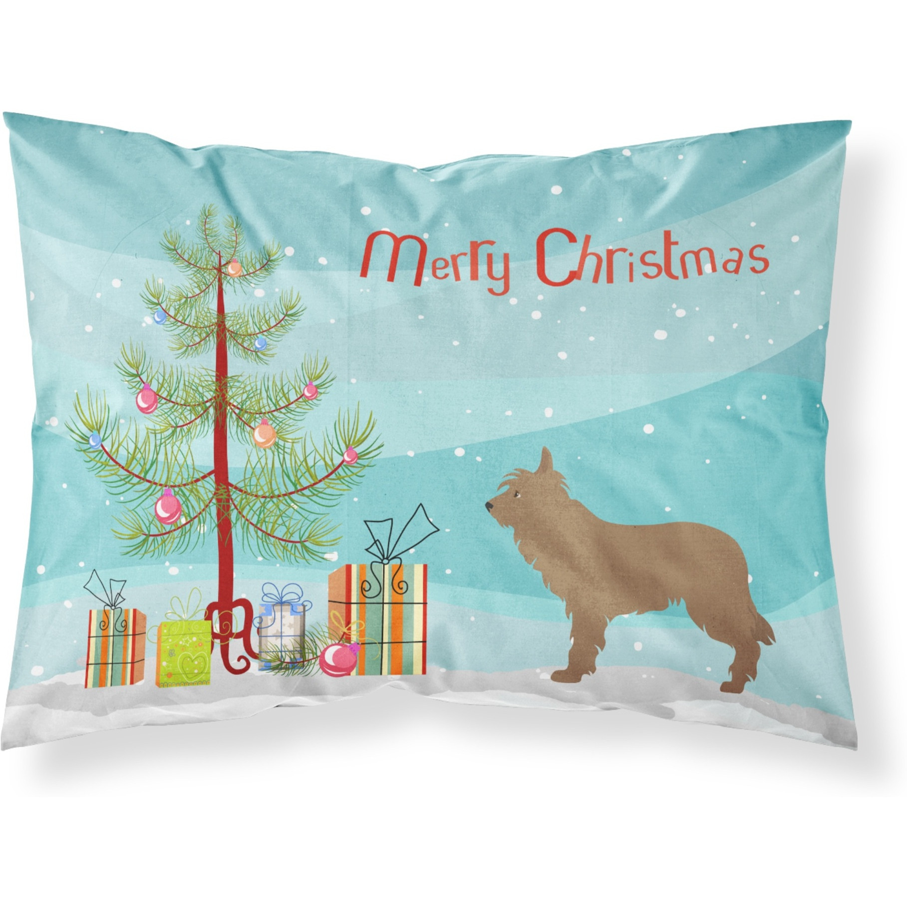 &quotCaroline's Treasures Berger Picard Pillowcase, Standard, Christmas Tree"
