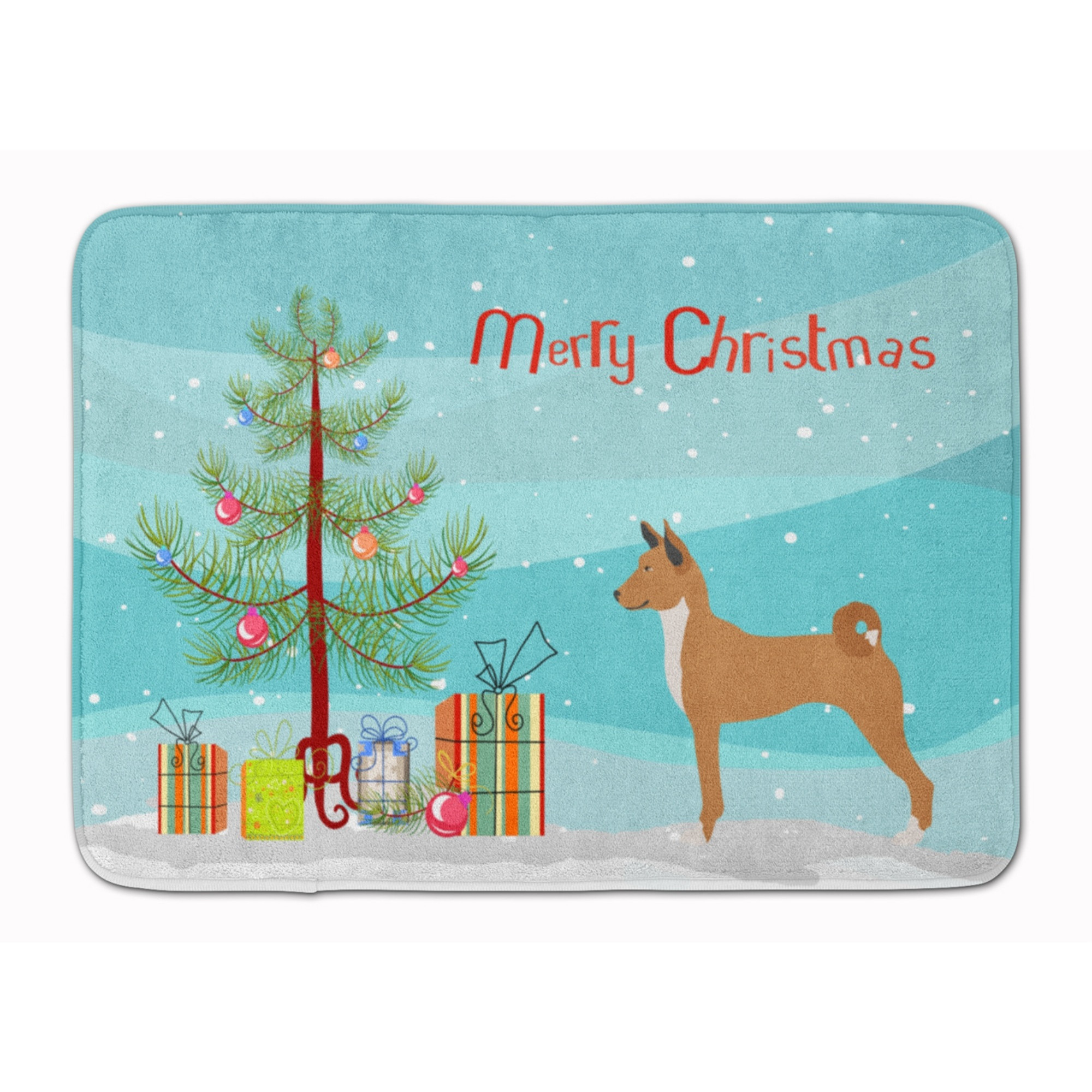 &quotCaroline's Treasures Telomian Christmas Floor Mat, 19hx27w, Multicolor"