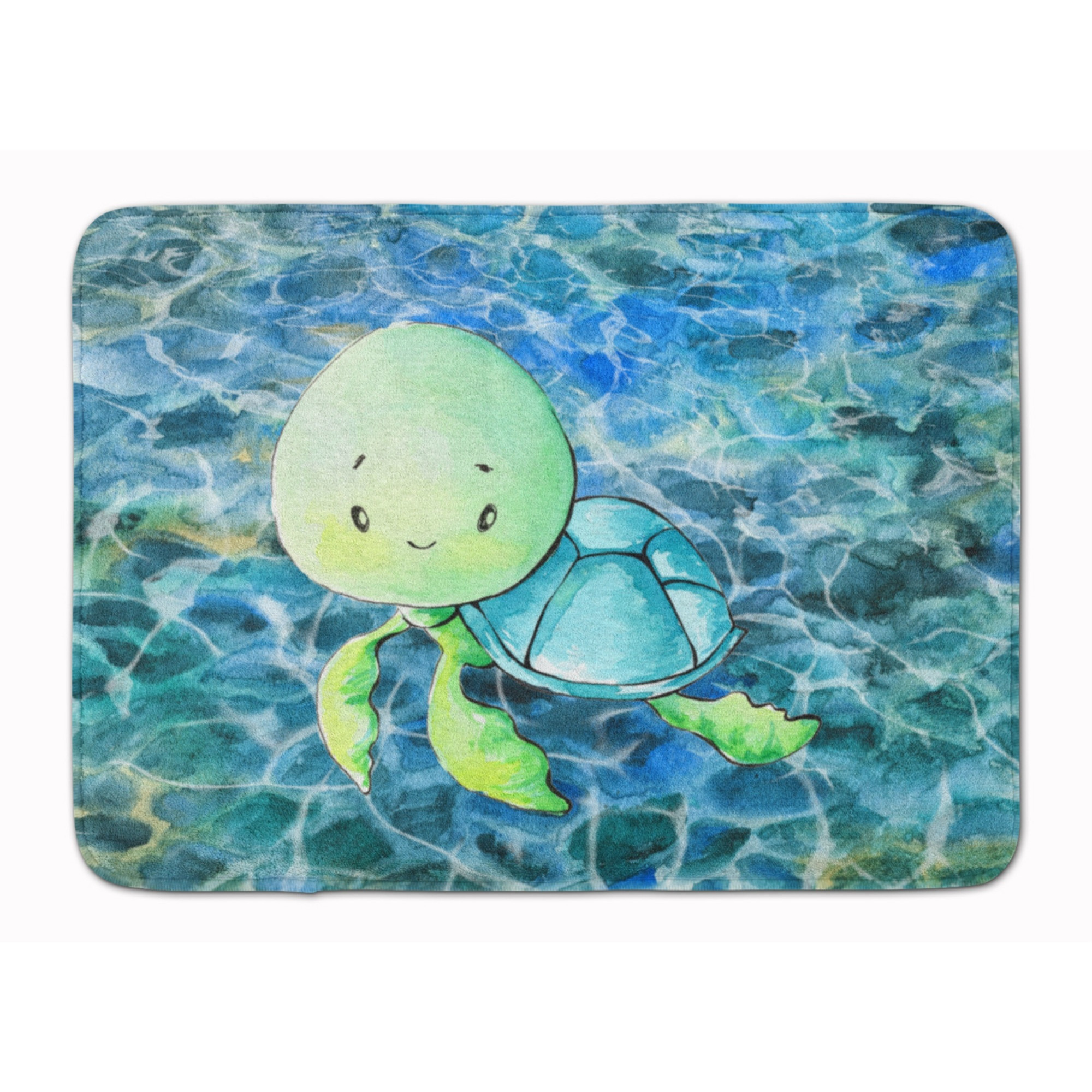 &quotCaroline's Treasures Sea Turtle Floor Mat, 19"" x 27"", Multicolor"