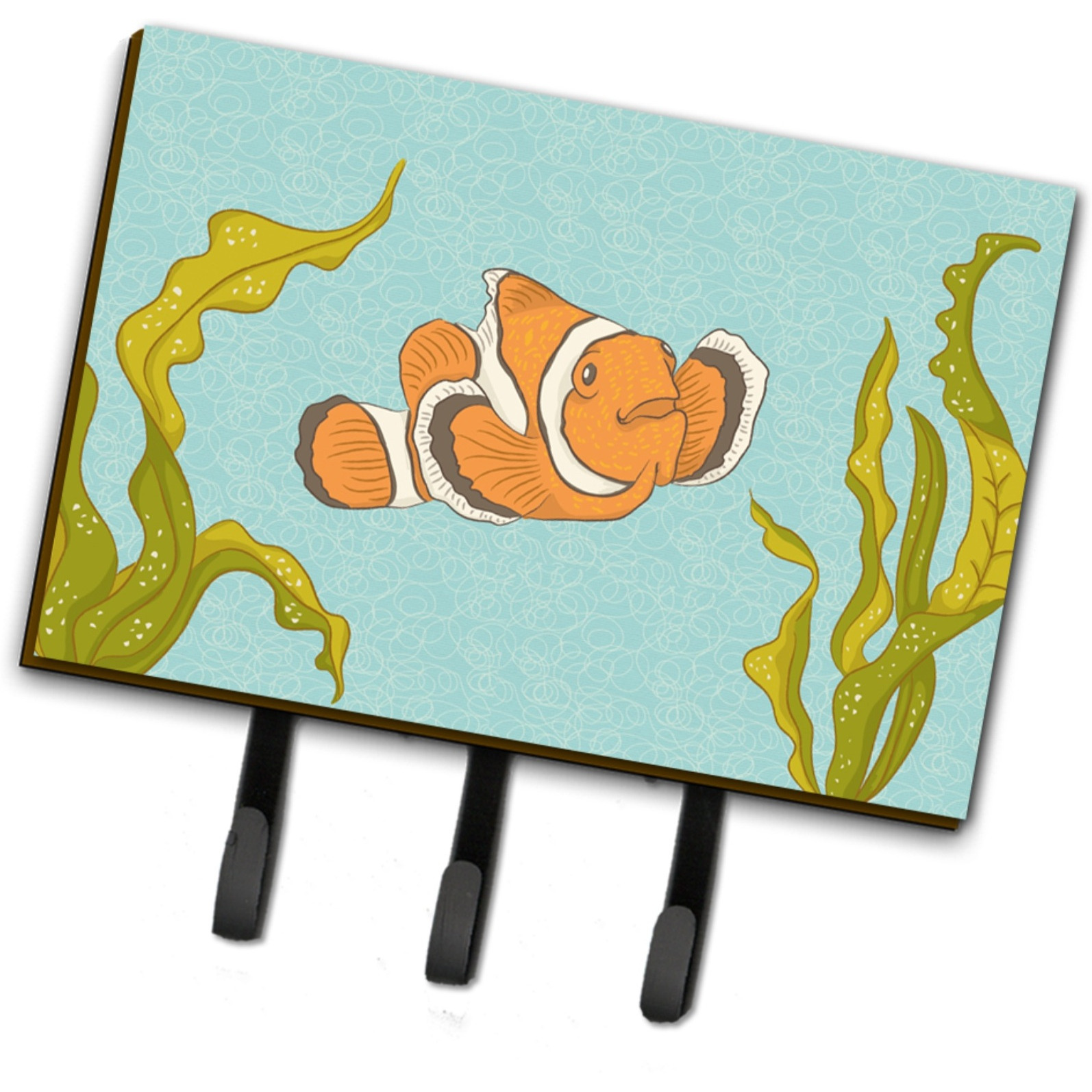 &quotCaroline's Treasures Clown Fish Wall Hook, Triple"