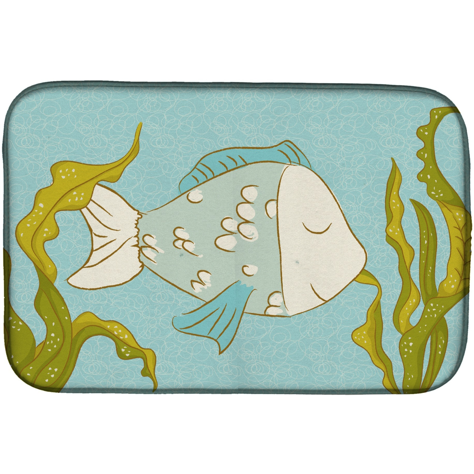 &quotCaroline's Treasures BB8545DDM Dish Drying Mat, 14 x 21"