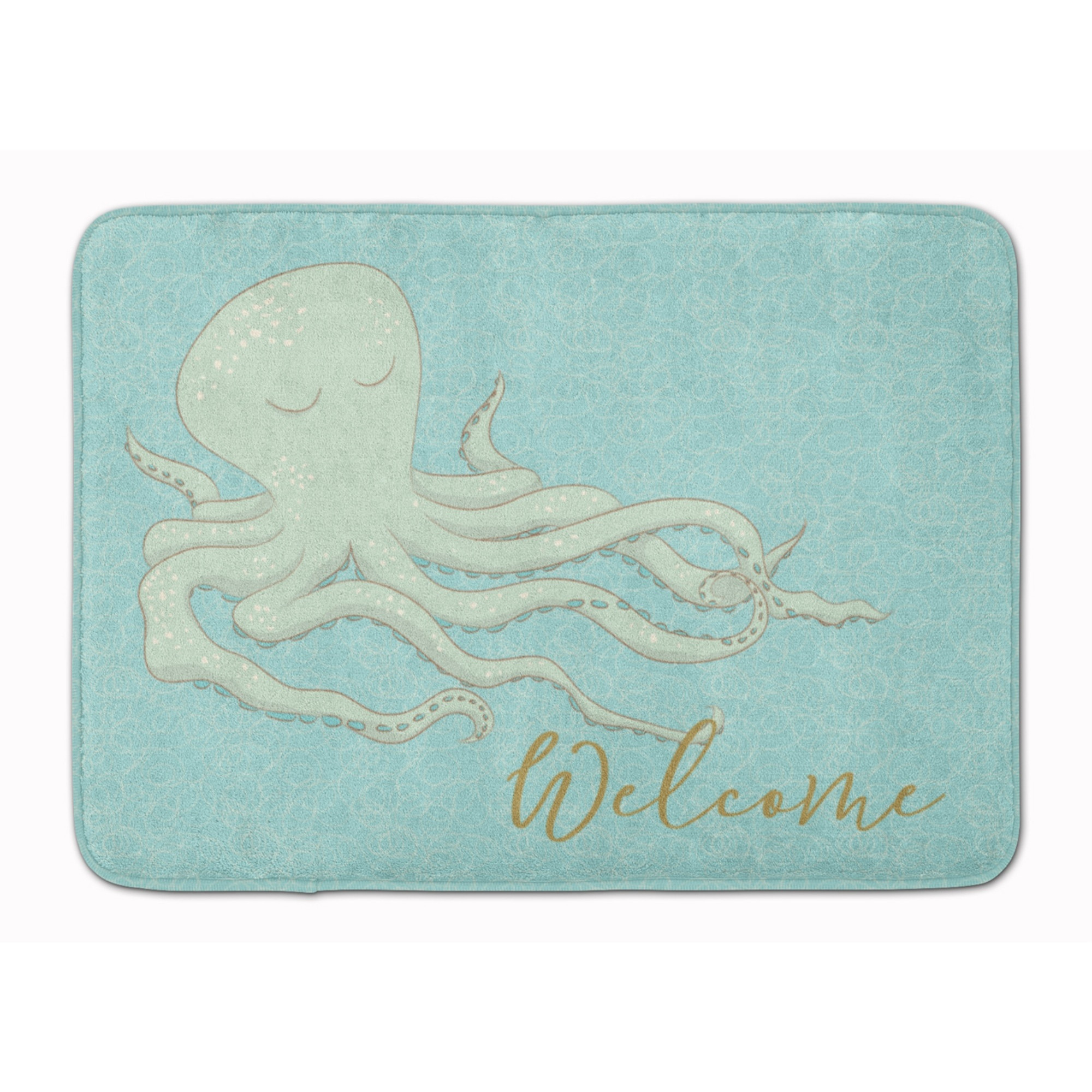 &quotCaroline's Treasures Octopus Welcome Floor Mat, 19"" x 27"", Multicolor"