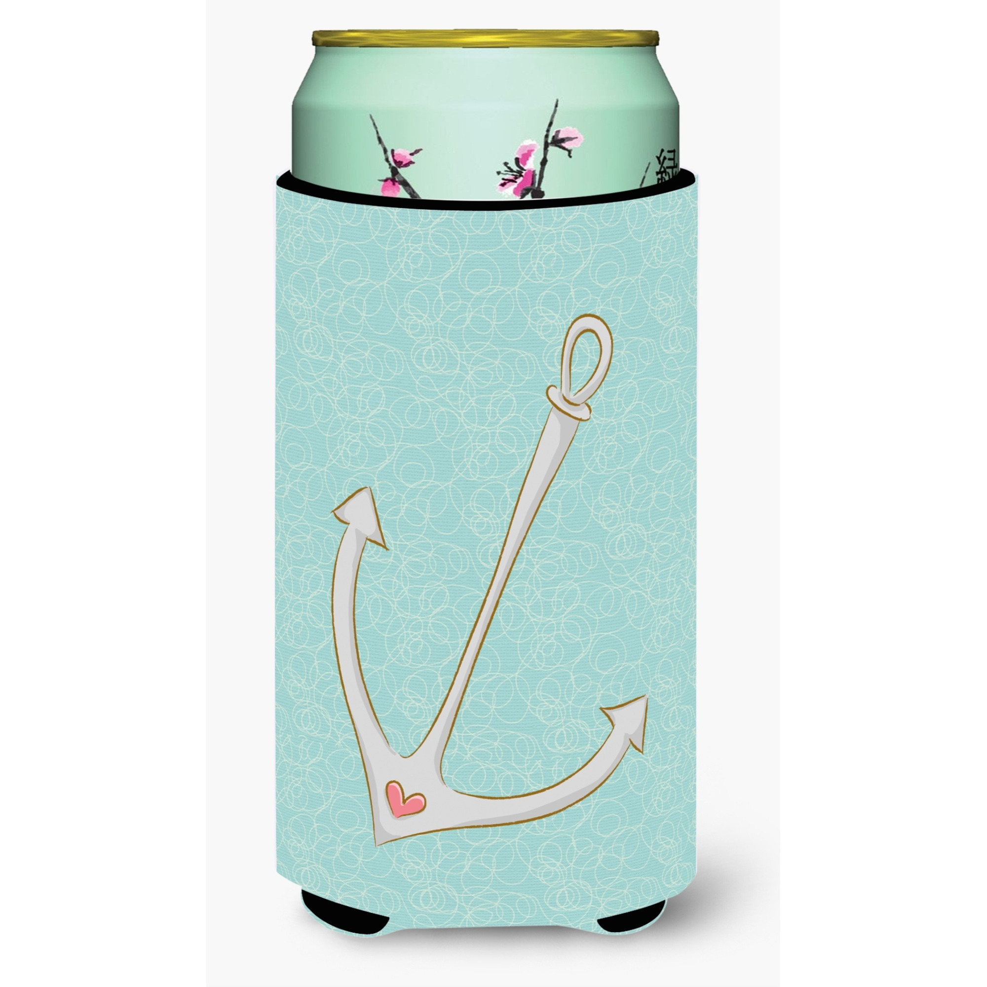 &quotCaroline's Treasures Anchor Decorative Can Hugger, Tall Boy, Multicolor"